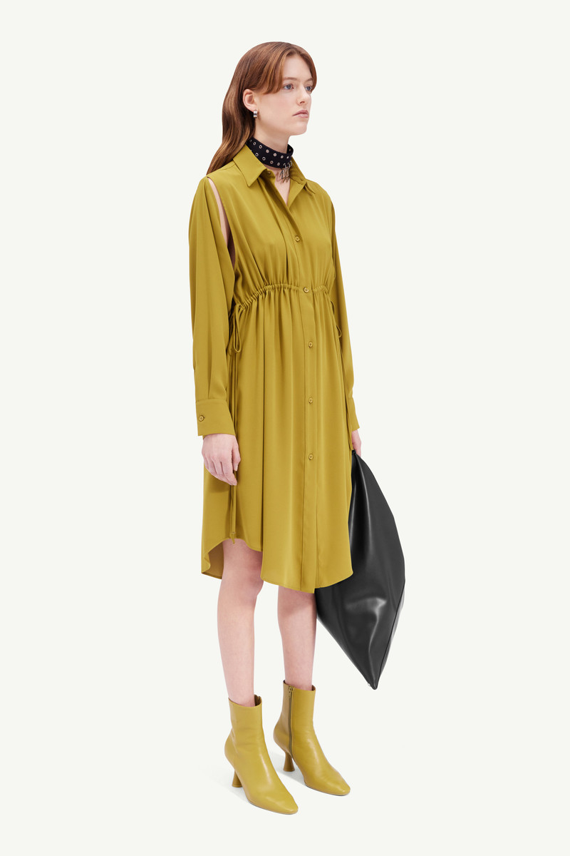 Fluid shirt dress 3
