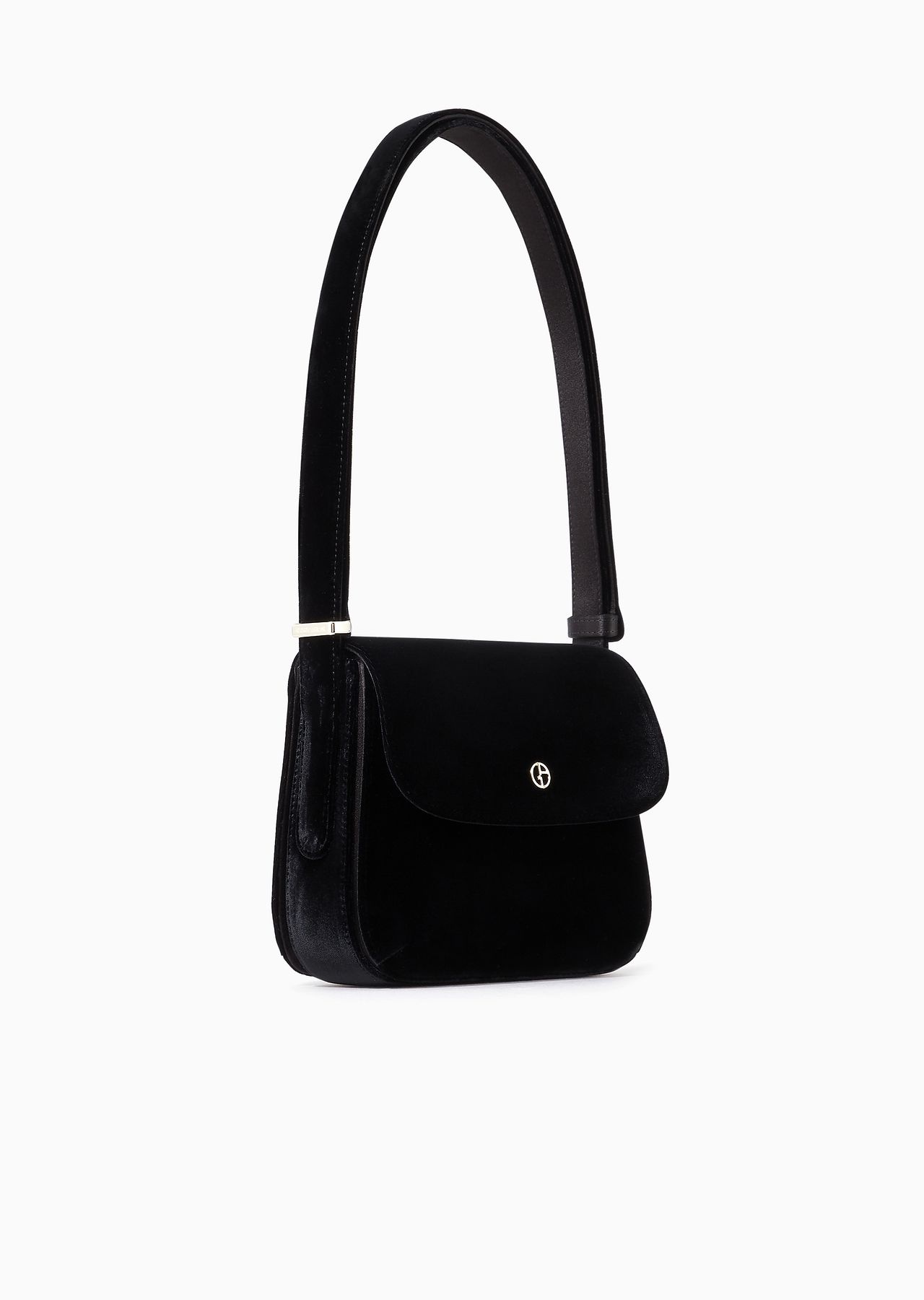 Small, velvet la Prima shoulder bag - 2