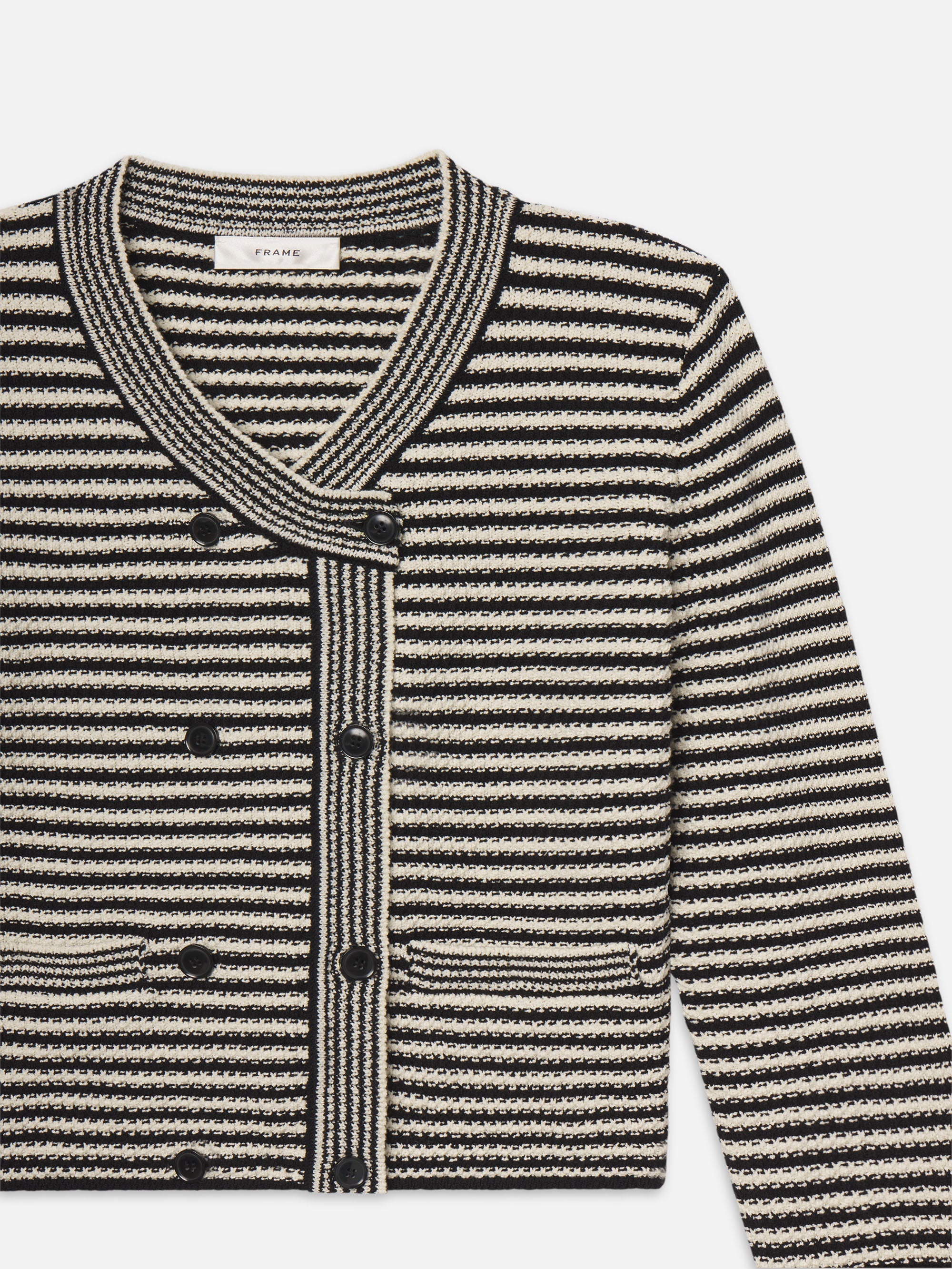 The Court Cardi in Black Multi - 3
