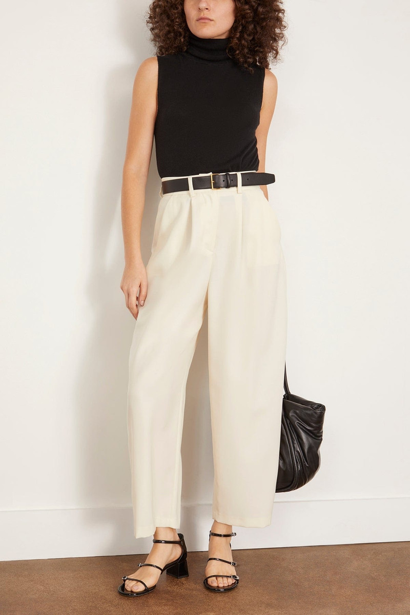 LA COLLECTION Nagi Trousers in Off White outlook