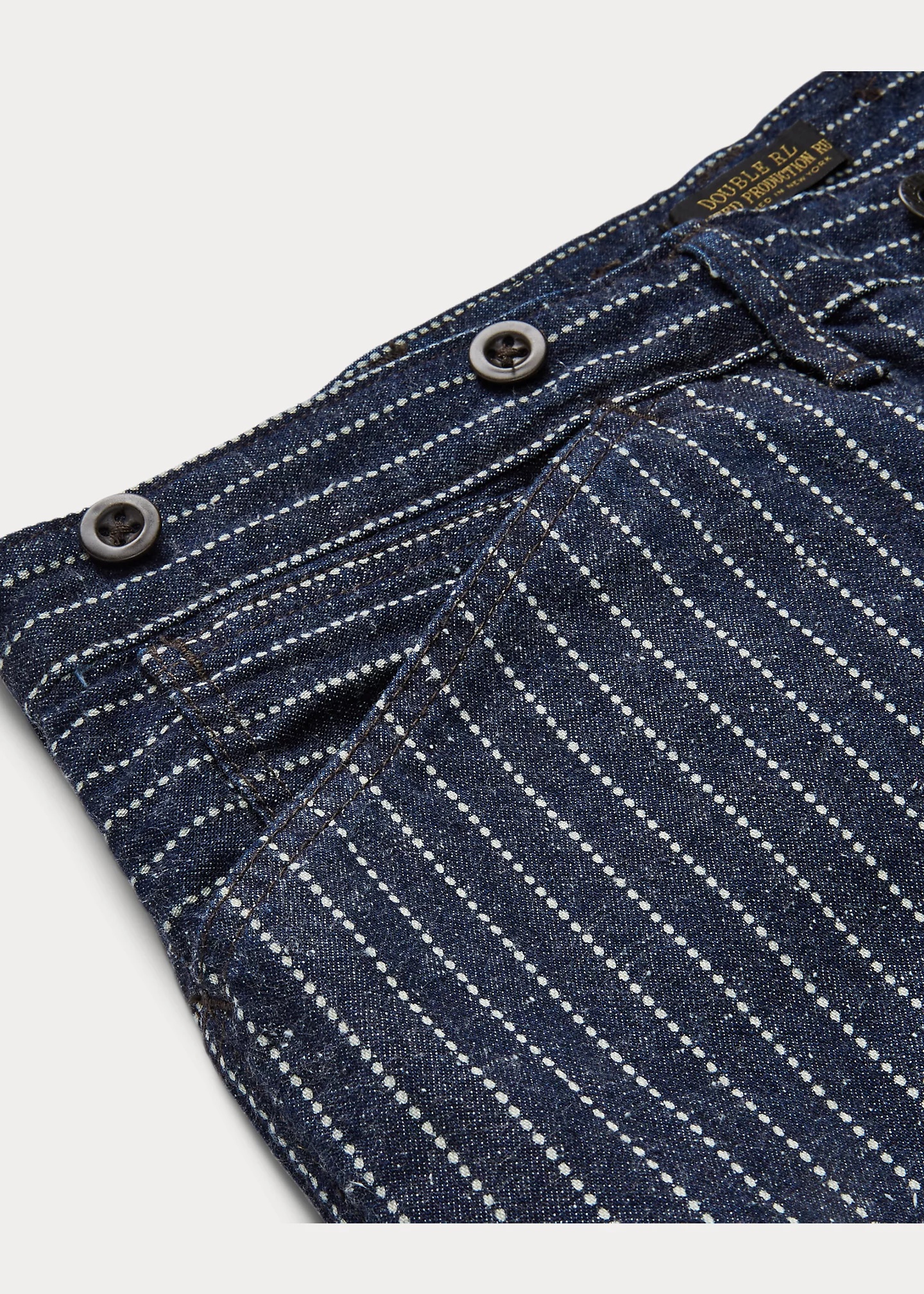 ノギ　　　　　　　　　　　　　　　　　　　　　Double RL Limited-Edition Striped Denim Pant