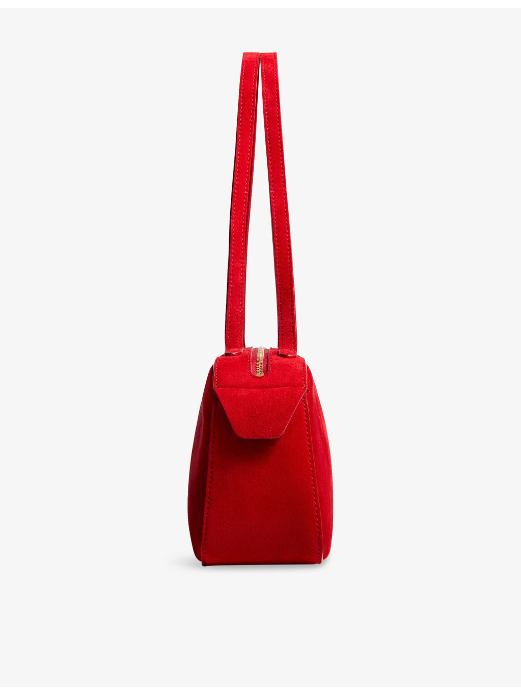 Simona Suede Shoulder Bag - 4