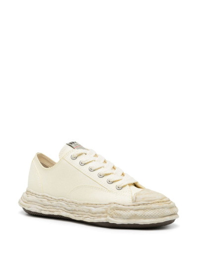 Maison MIHARAYASUHIRO Peterson23 canvas lace-up sneakers outlook