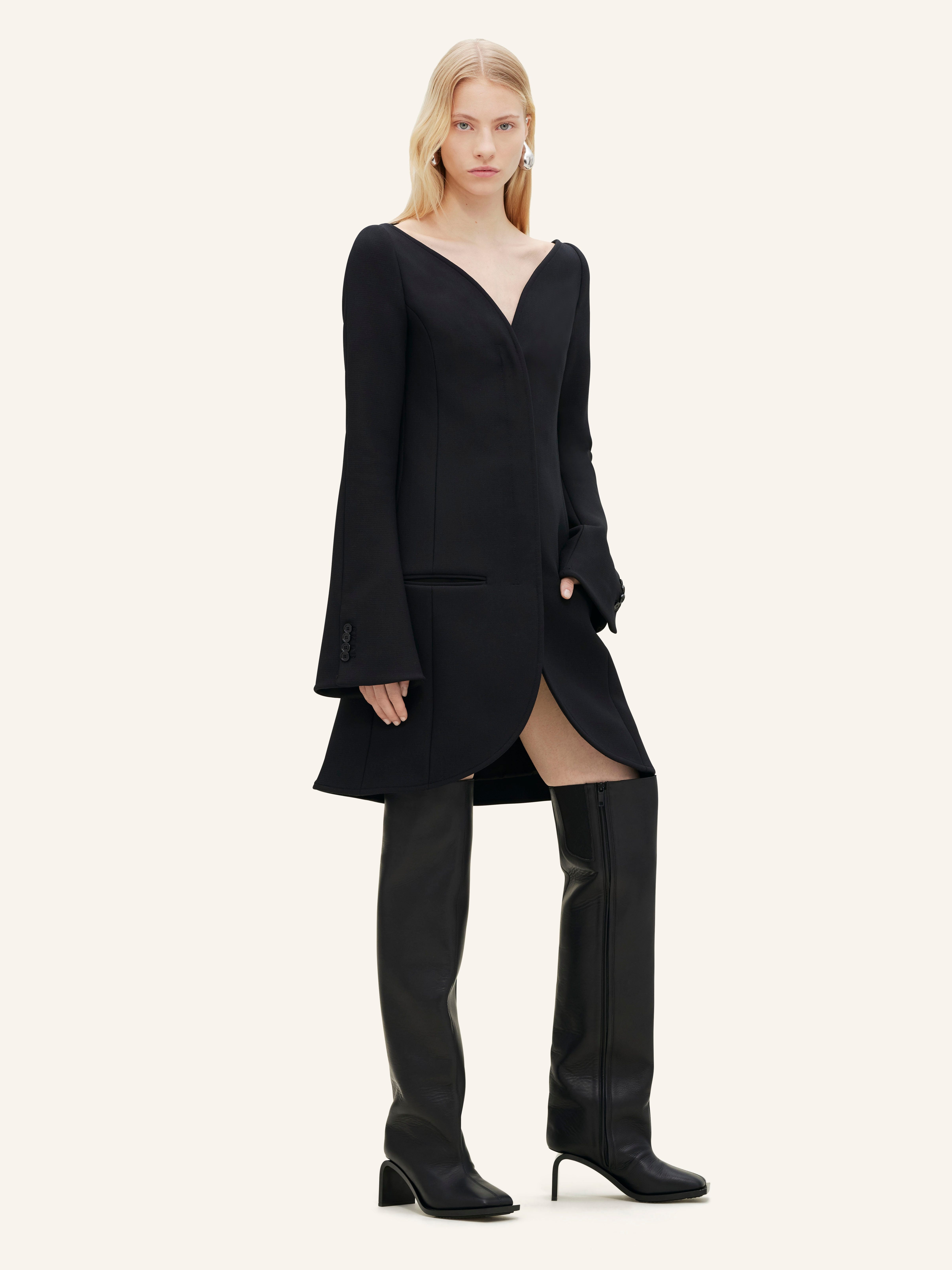 ELLIPSE HERITAGE CREPE COAT - 3