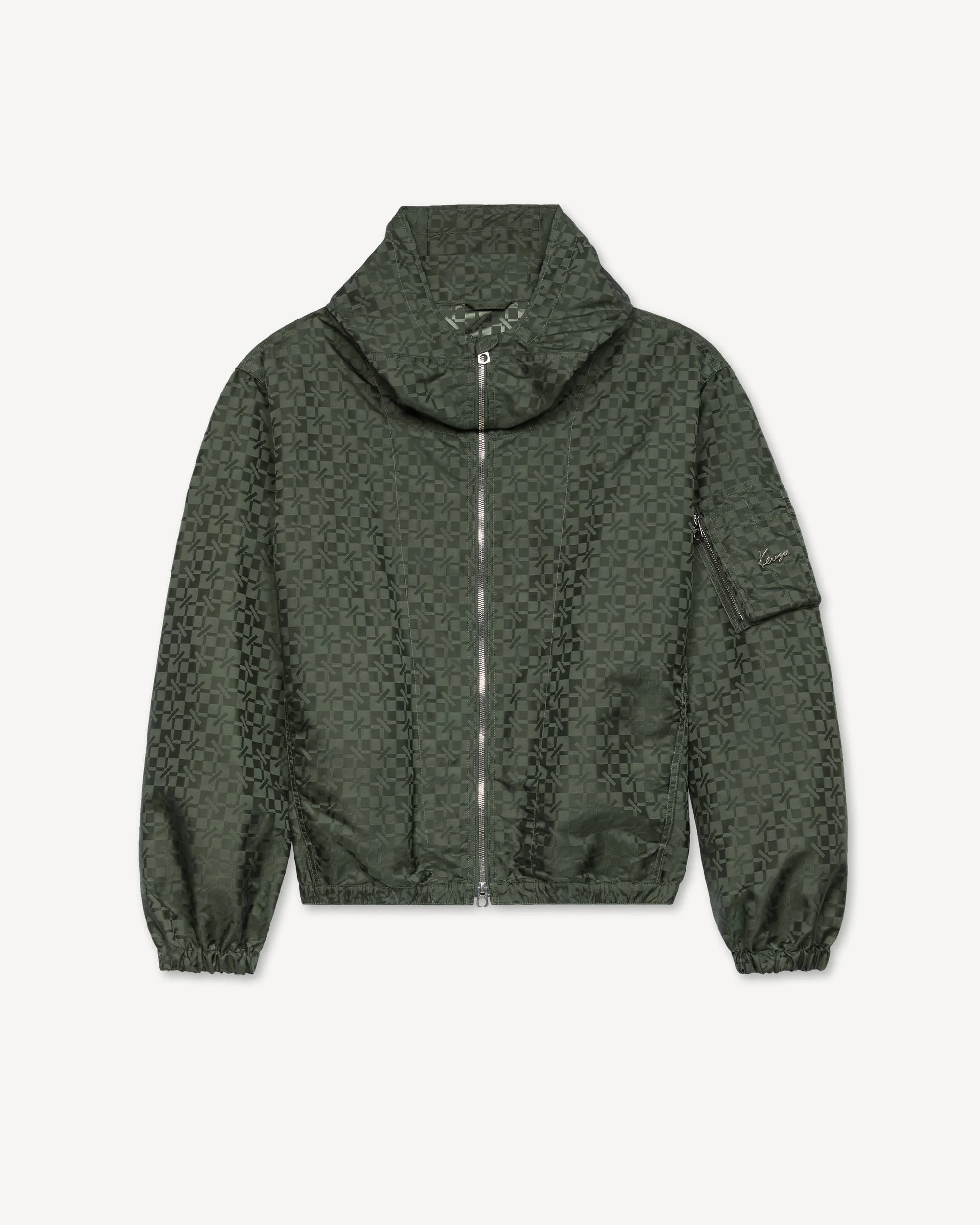 'Kenzogram' short windbeaker - 1