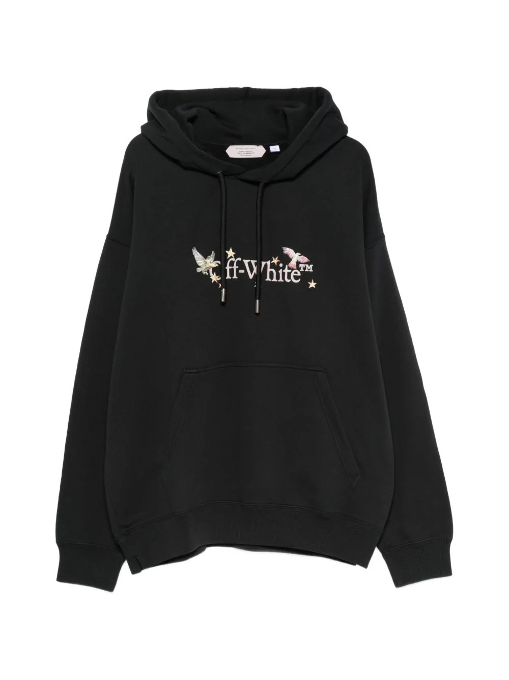 logo-print hoodie - 1
