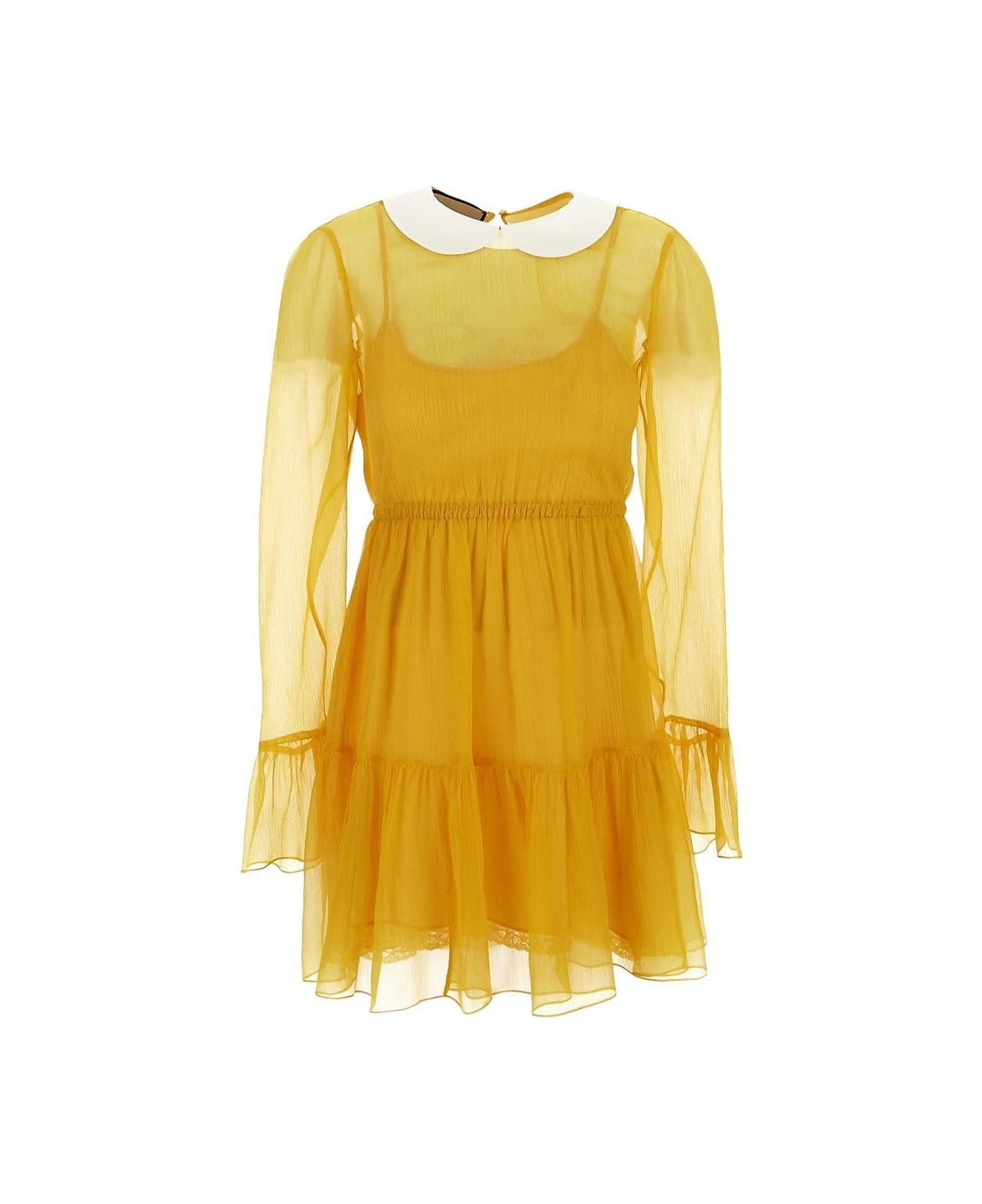 Silk Chiffon Dress - 1