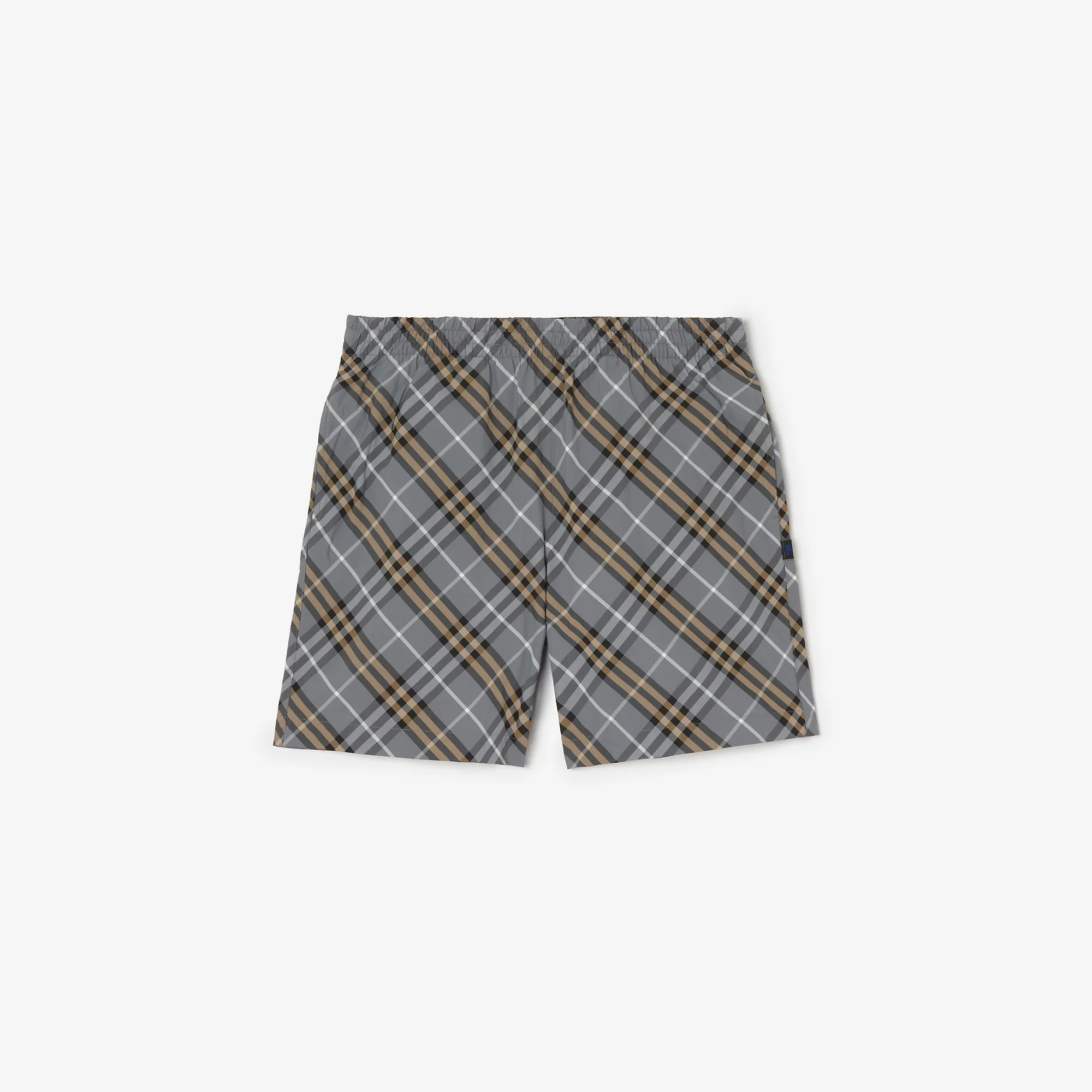 Check Swim Shorts - 1