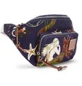 + Paula's Ibiza Printed Leather-Trimmed Canvas Belt Bag - 8