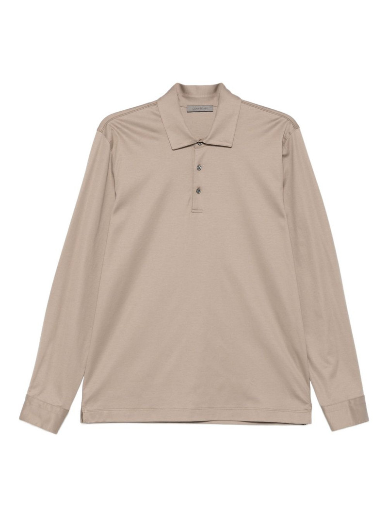 long-sleeve polo shirt 1