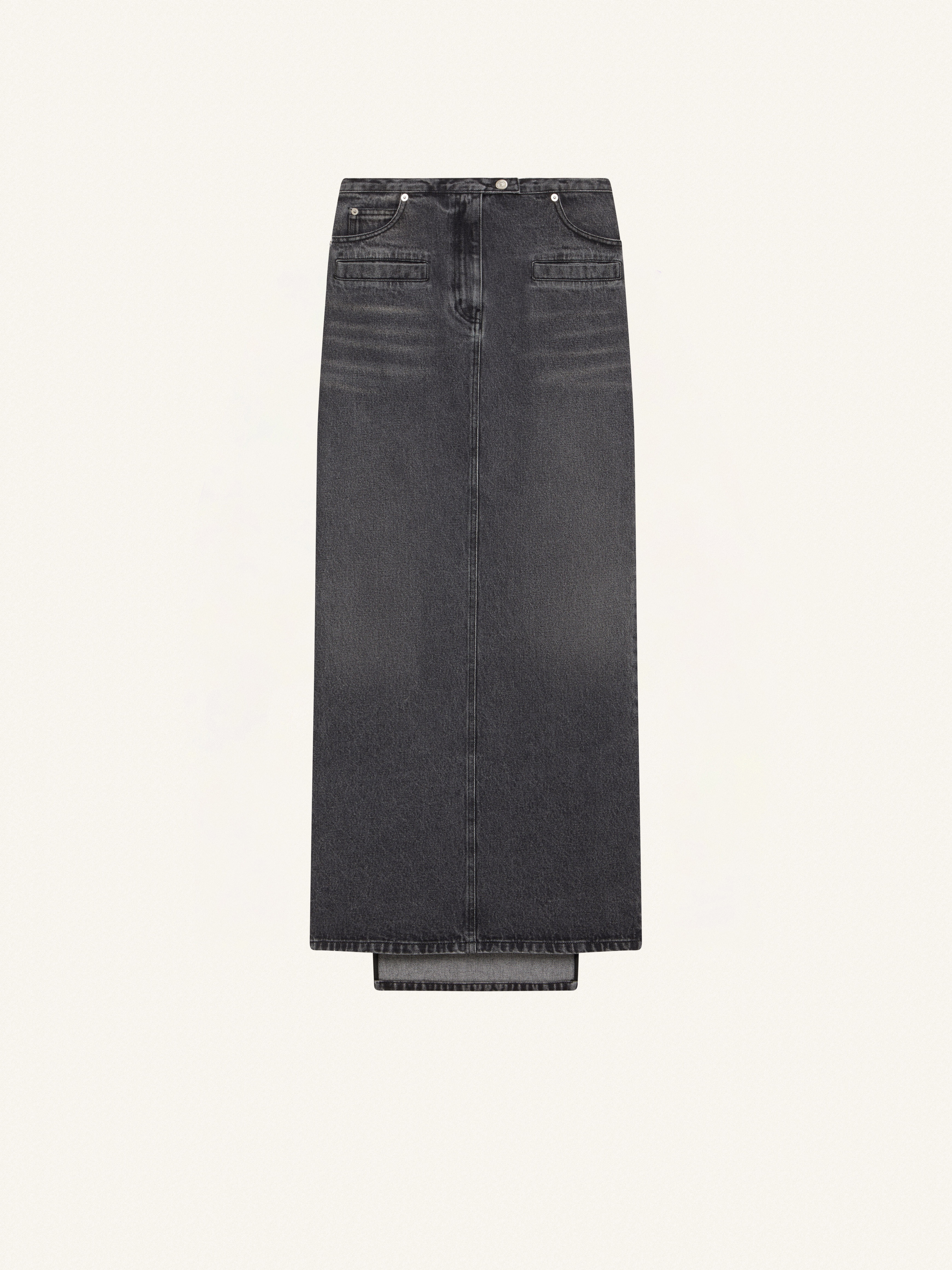 LONG SKIRT HERITAGE STONE DENIM - 1