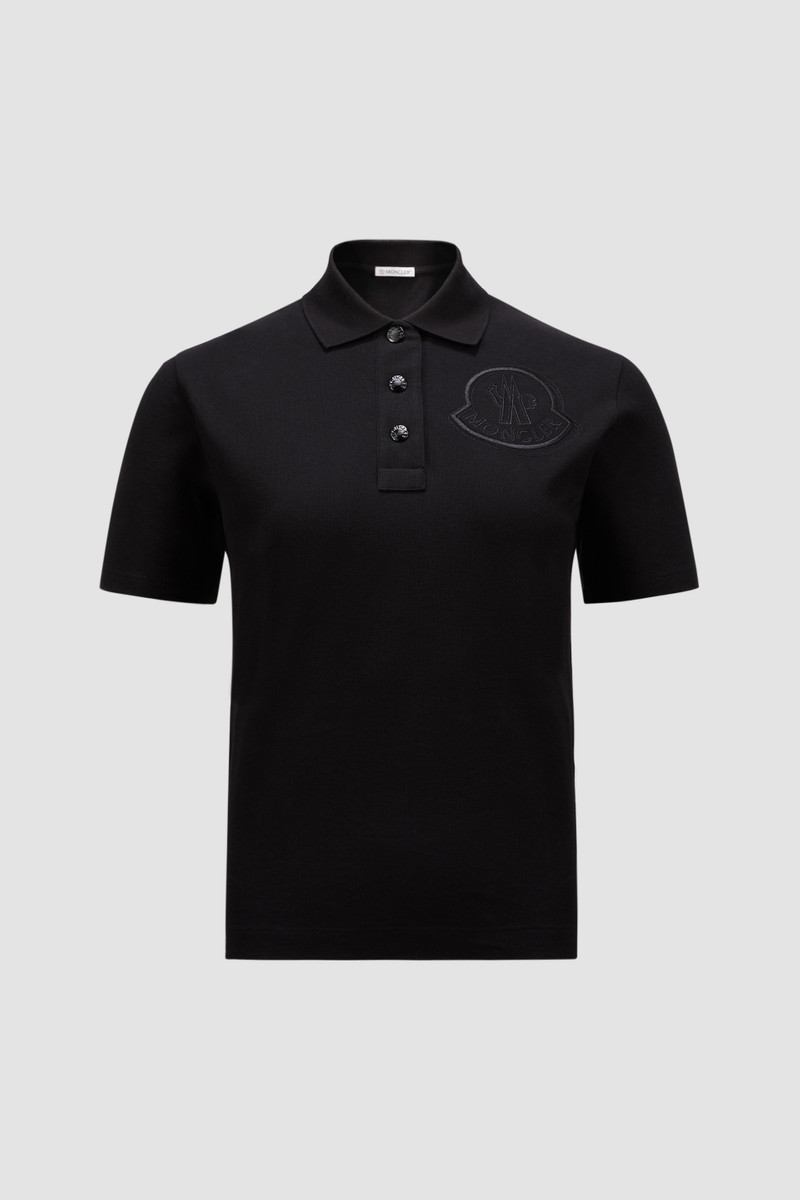 Embroidered Logo Polo Shirt - 1