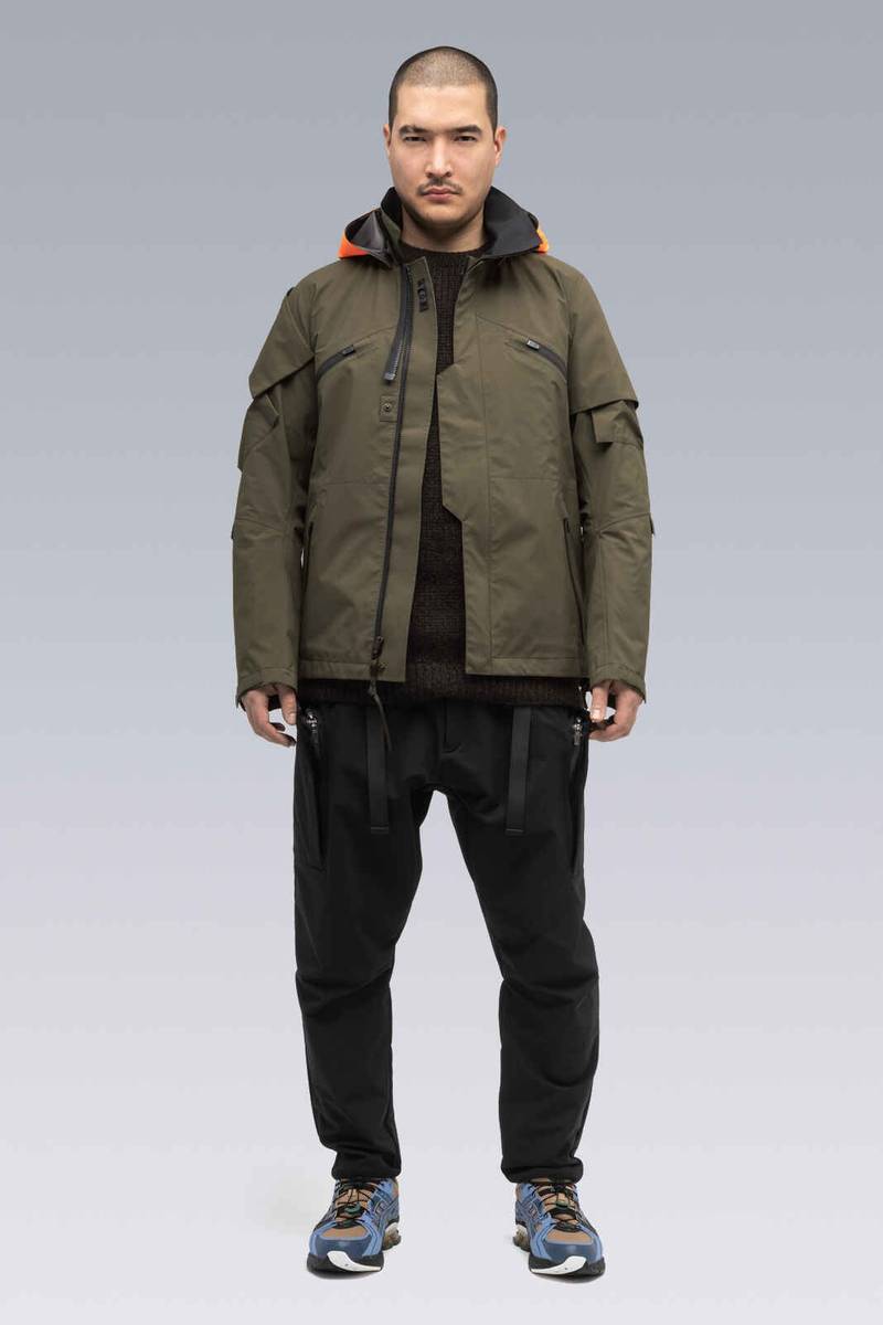 J1B-GT 3L Gore-Tex Pro Interops Jacket White (2 hoods: White & Black) 54