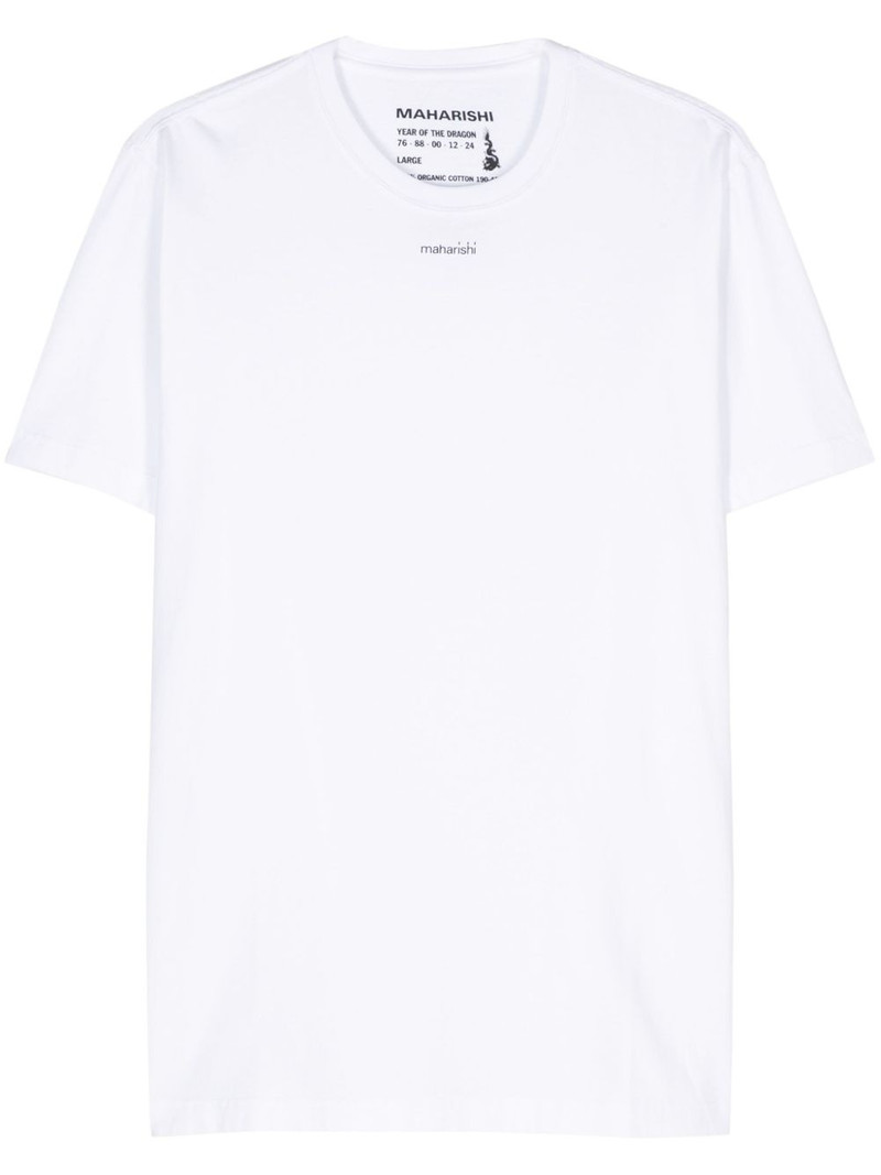 logo-print cotton T-shirt 1
