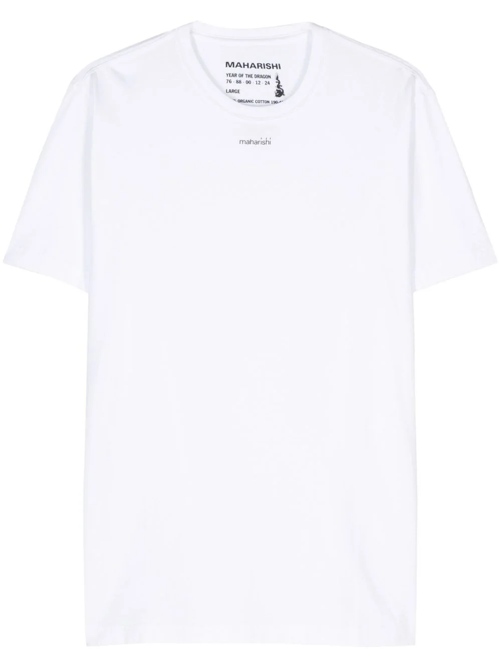 logo-print cotton T-shirt - 1