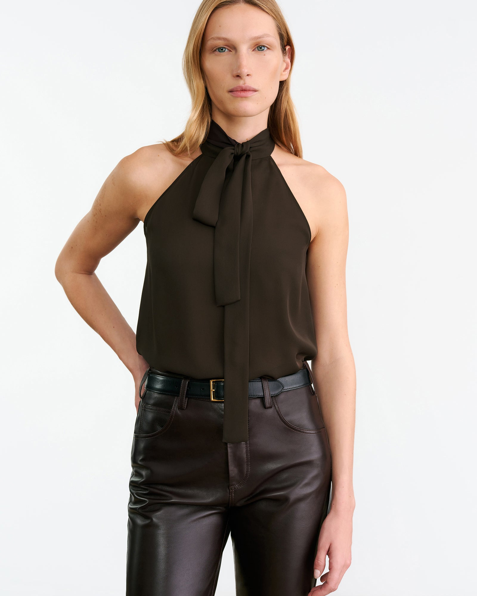 ALLA HALTERNECK TOP - 2