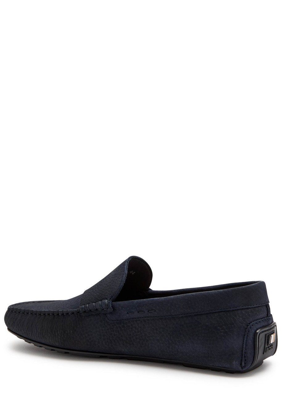Boss Noel Peppled Nubuck Loafers - 2