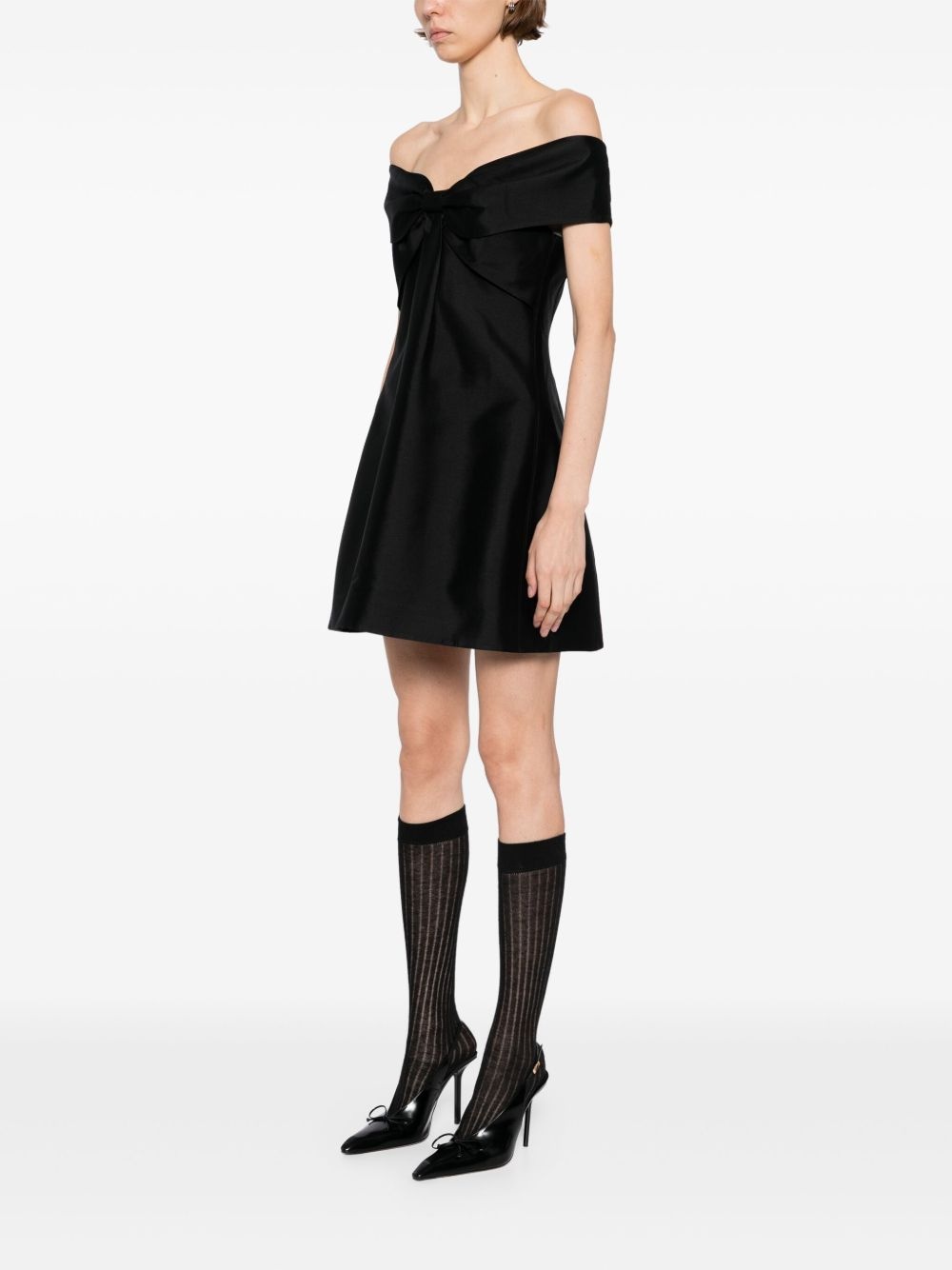 bow mini dress - 3
