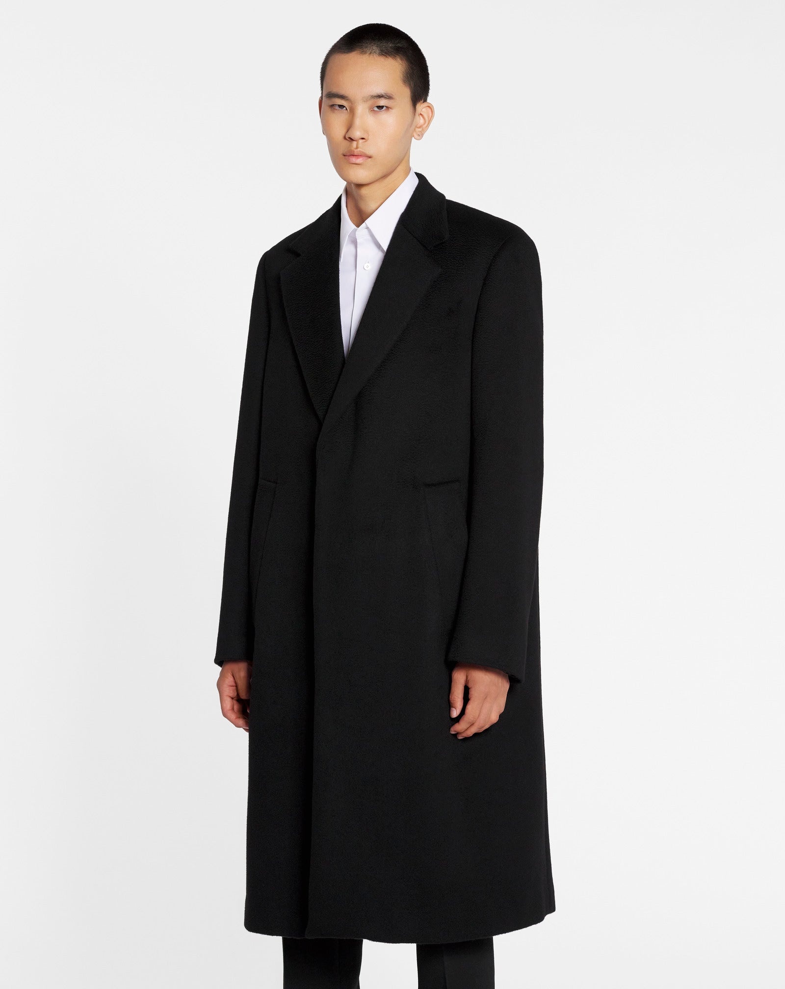 SARTORIAL TAILORED COAT IN DOUBLE FACE CASHMERE - 3