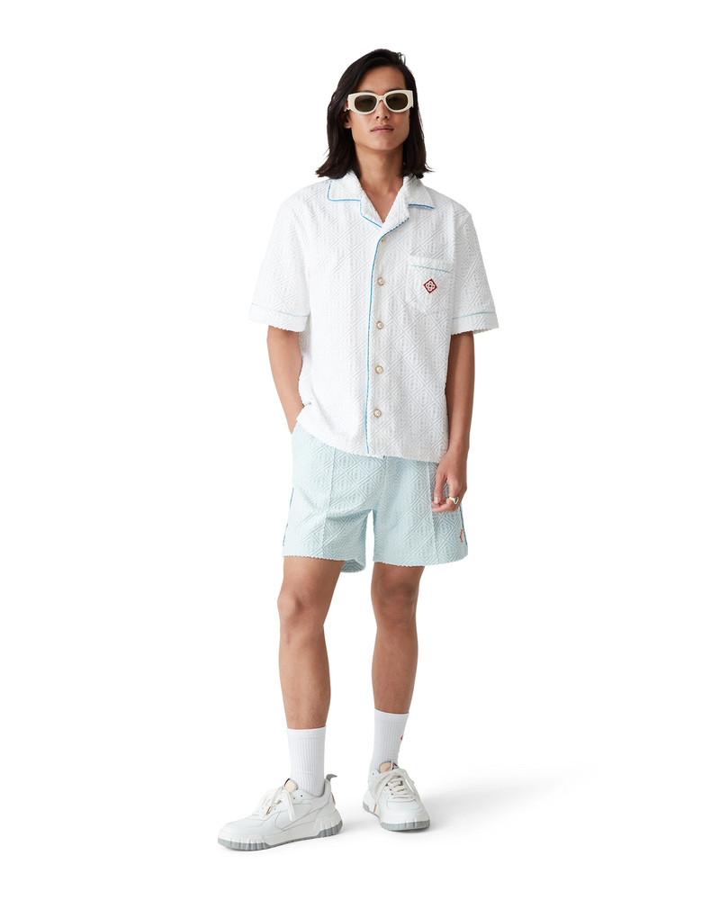 CASABLANCA Monogram Towelling Shorts | Casablanca Paris outlook
