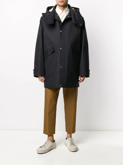 Jil Sander oversized-fit hooded parka outlook