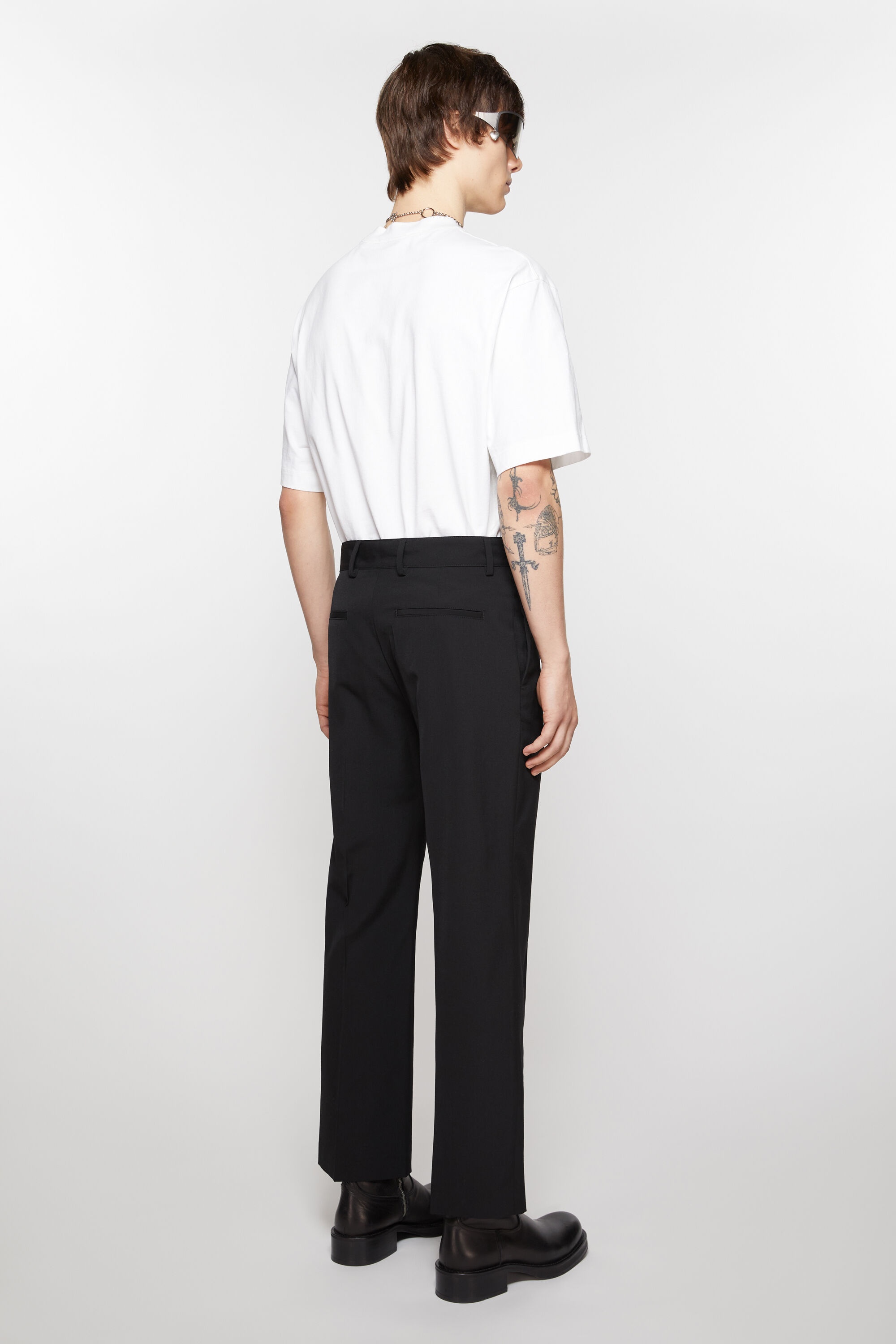 Tailored trousers - Black - 4