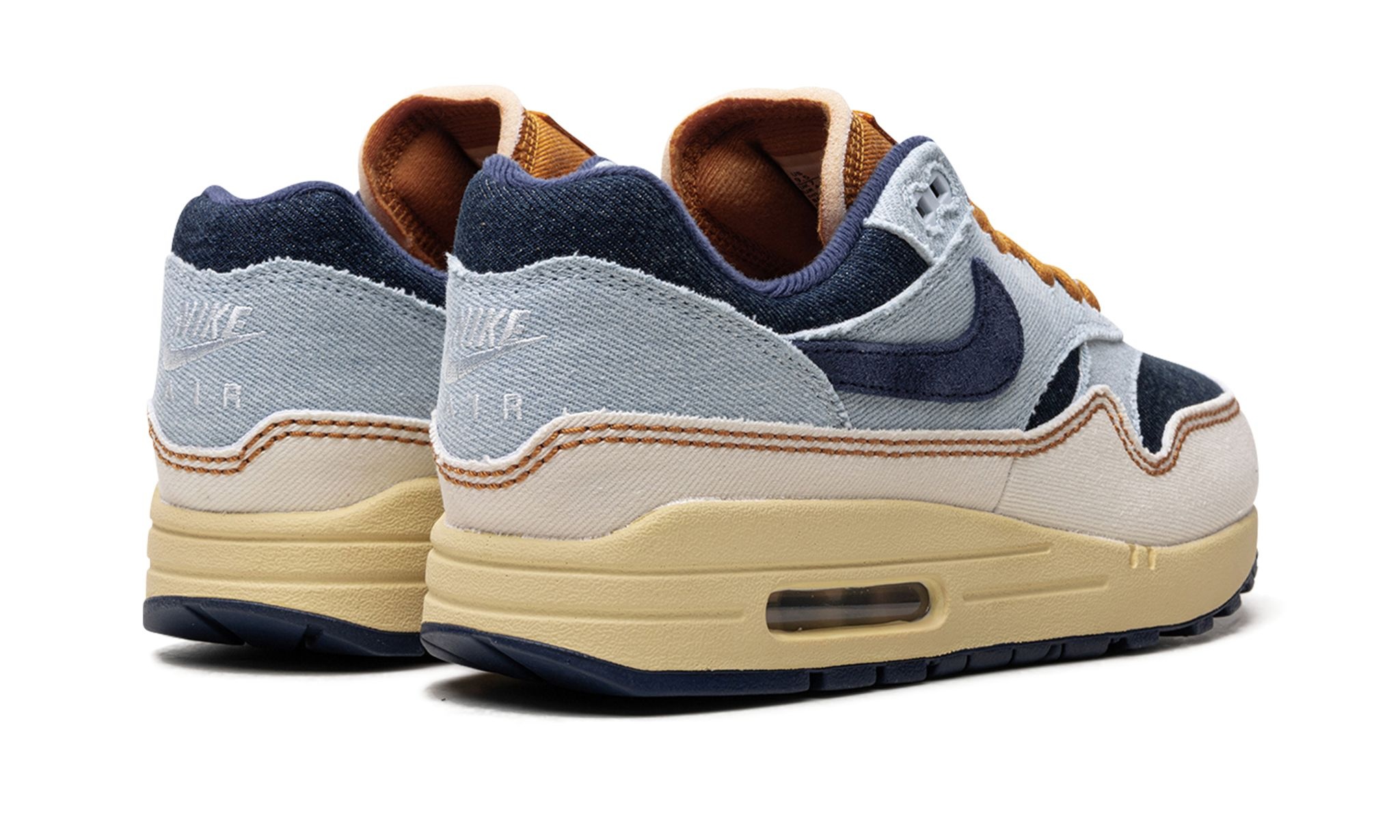 Air Max 1 '87 WMNS "AURA / MIDNIGHT NAVY / PALE IVORY" - 3