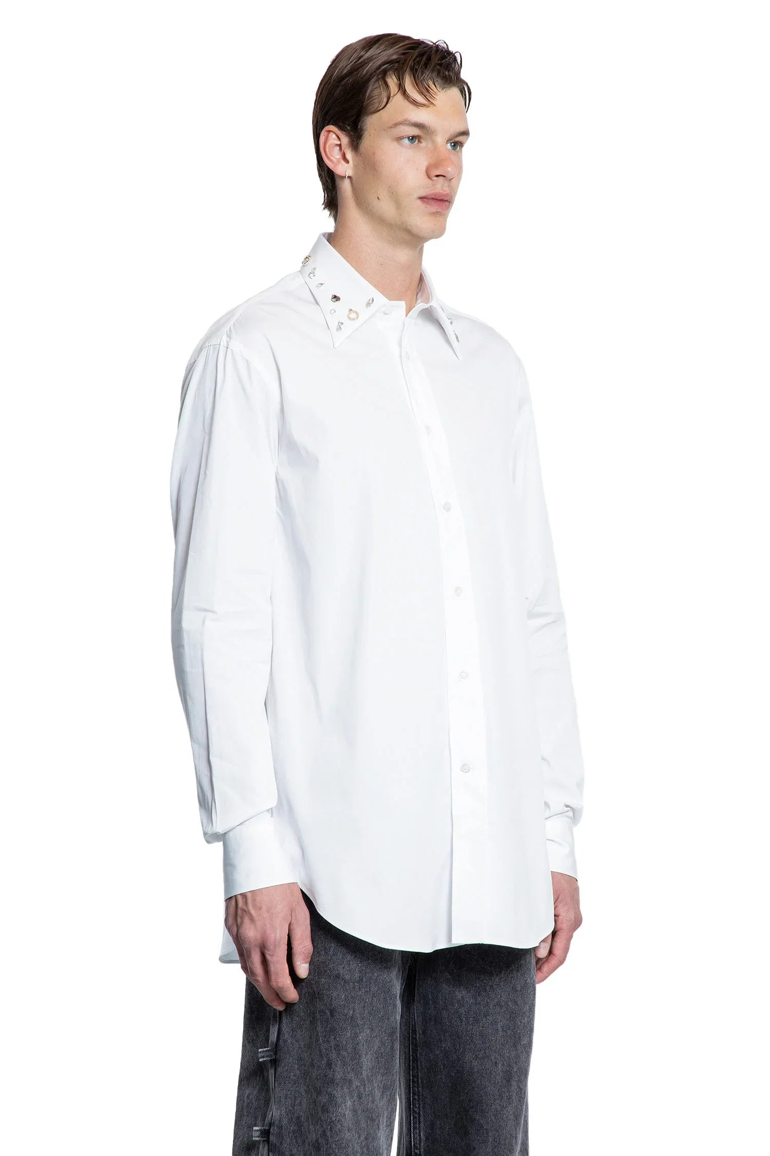 Crystal-Embroidery-Cotton-Poplin-Shirt - 2