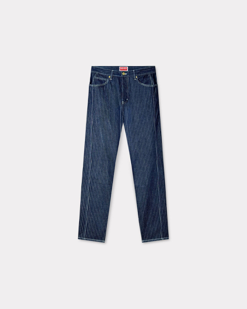 Tapered jeans in japanese denim 1