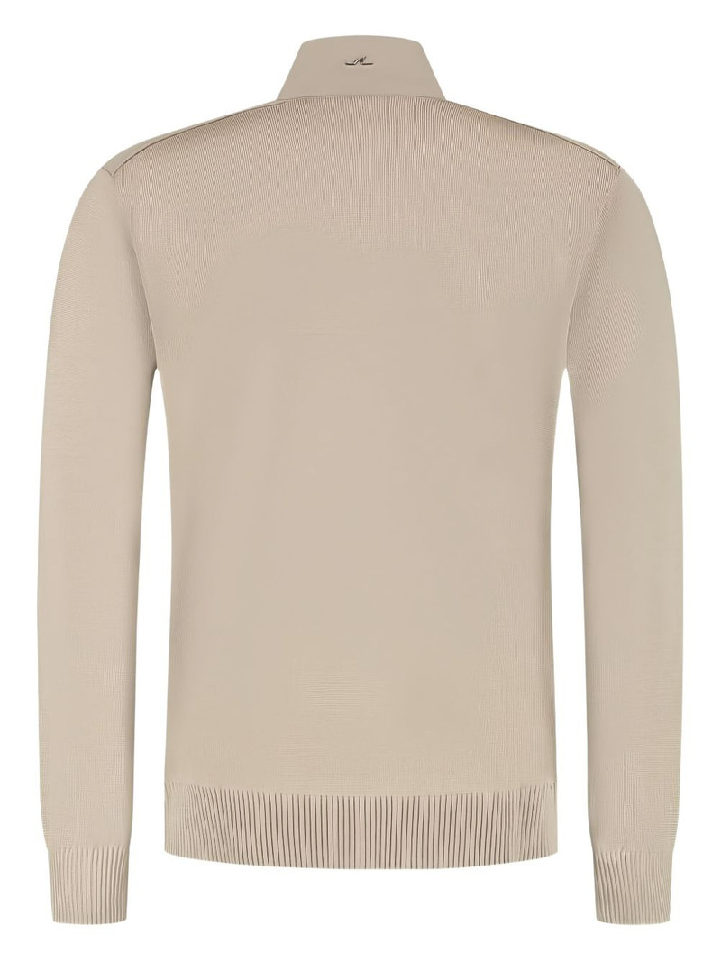 Paul & Shark half-zip ribbed sweater outlook