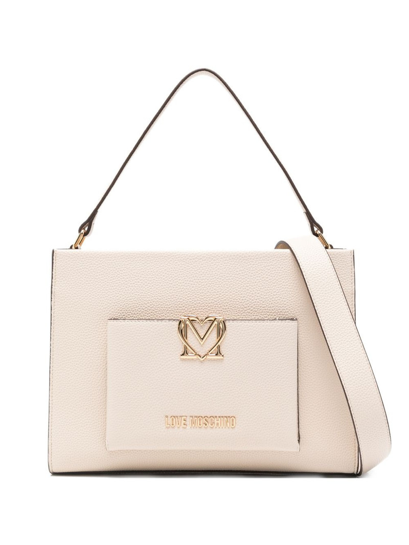 logo-plaque tote bag 1