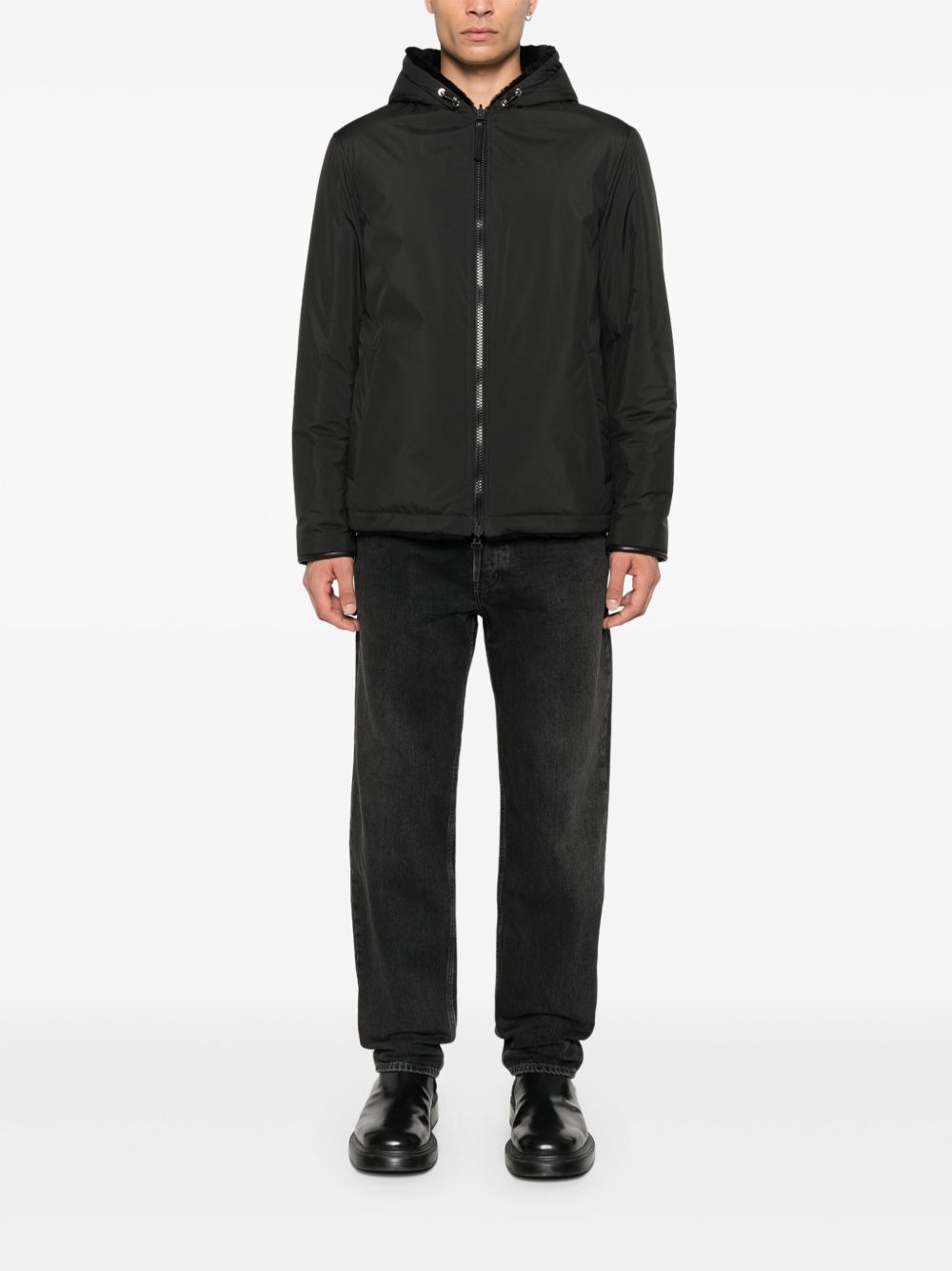 HOODED REVERSIBLE JACKET - 6