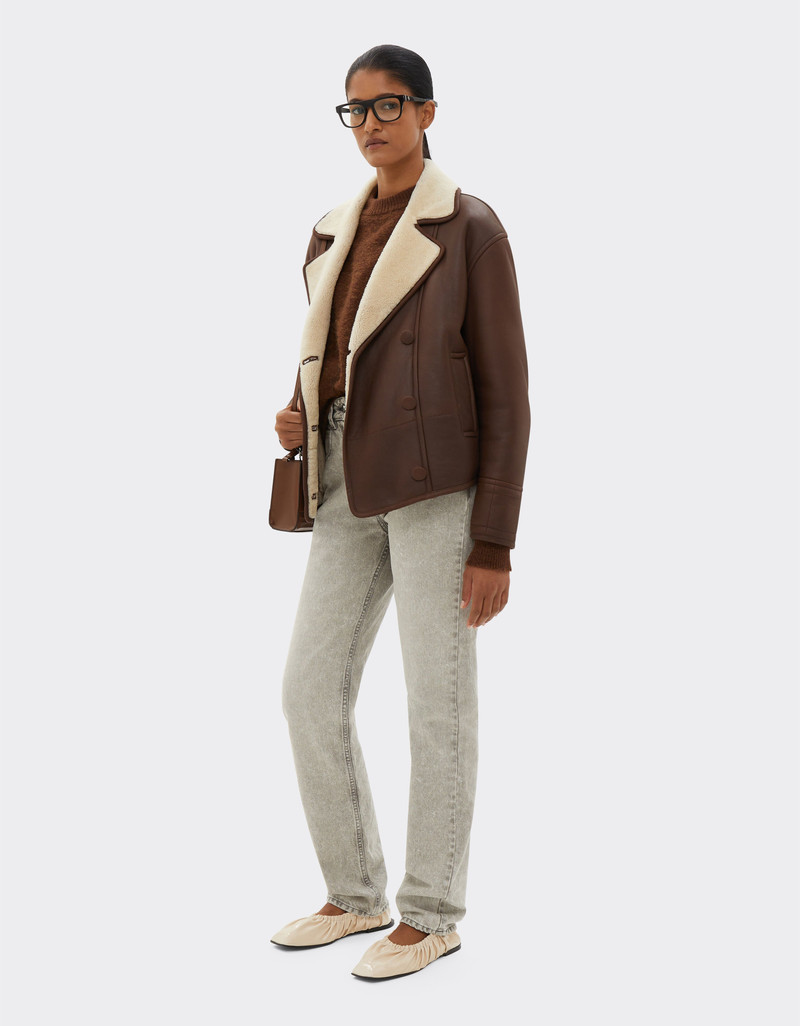 Shearling caban 3