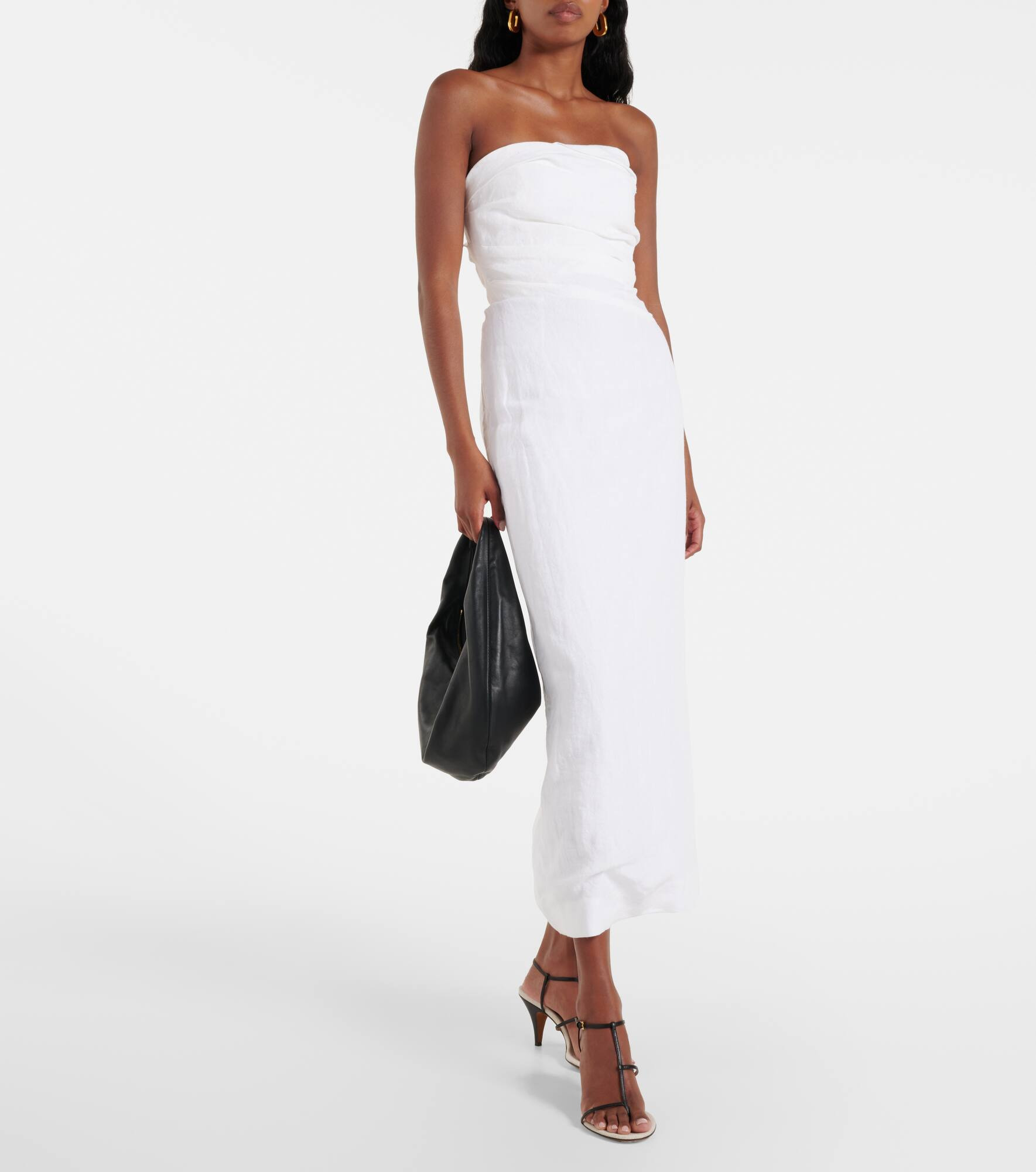 Bridal Sabella linen maxi dress - 2