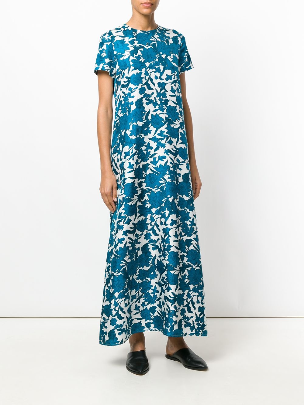 floral print maxi dress - 3