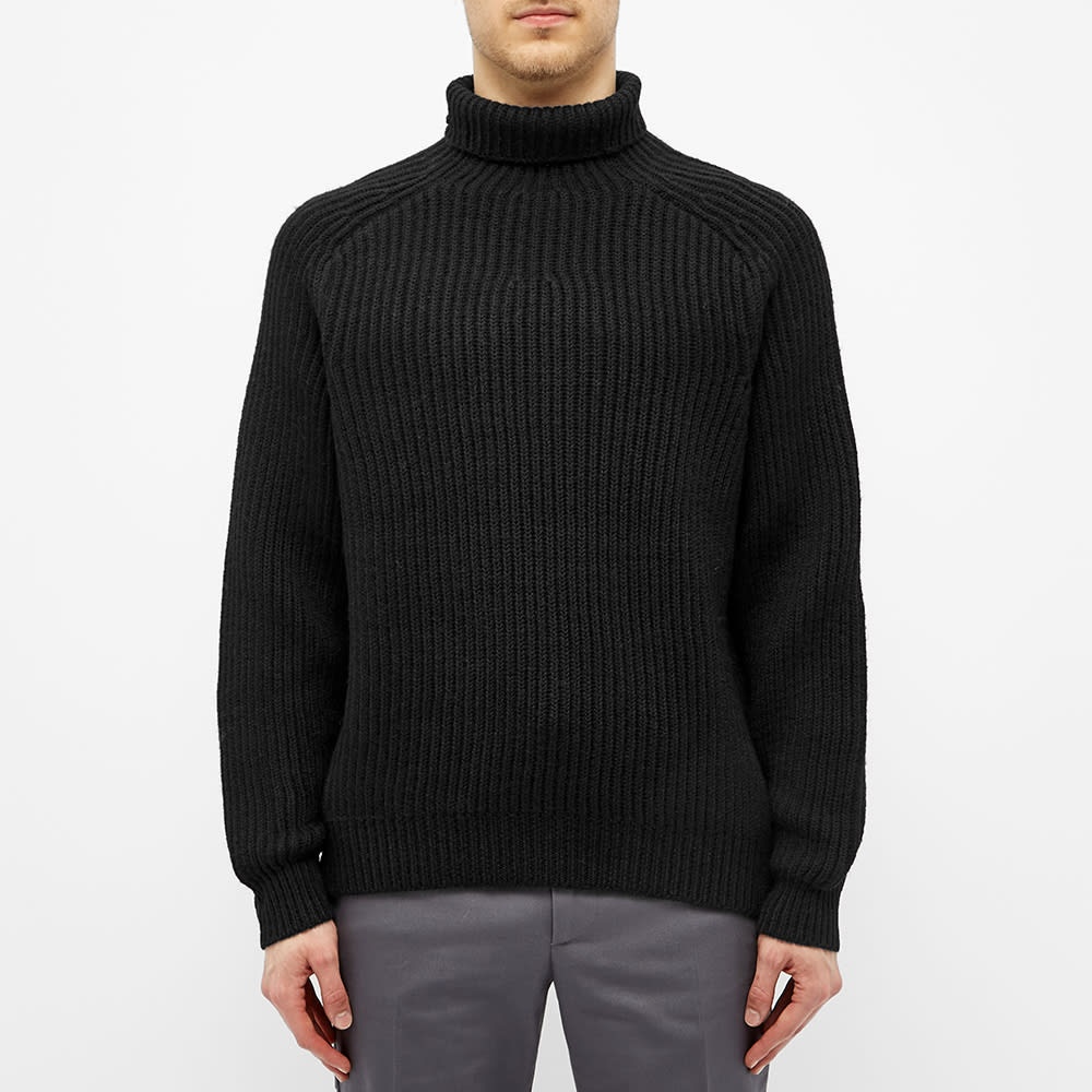 Acne Studios Kamet Funnel Neck Knit - 4