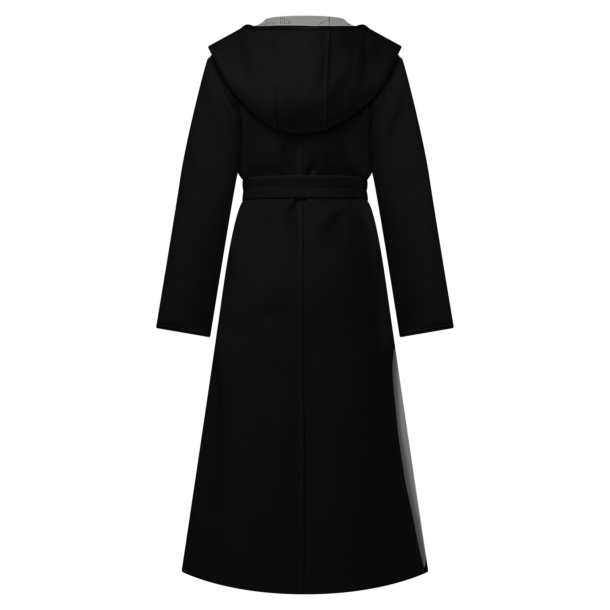 Wrap Coat Long Reversible - 3