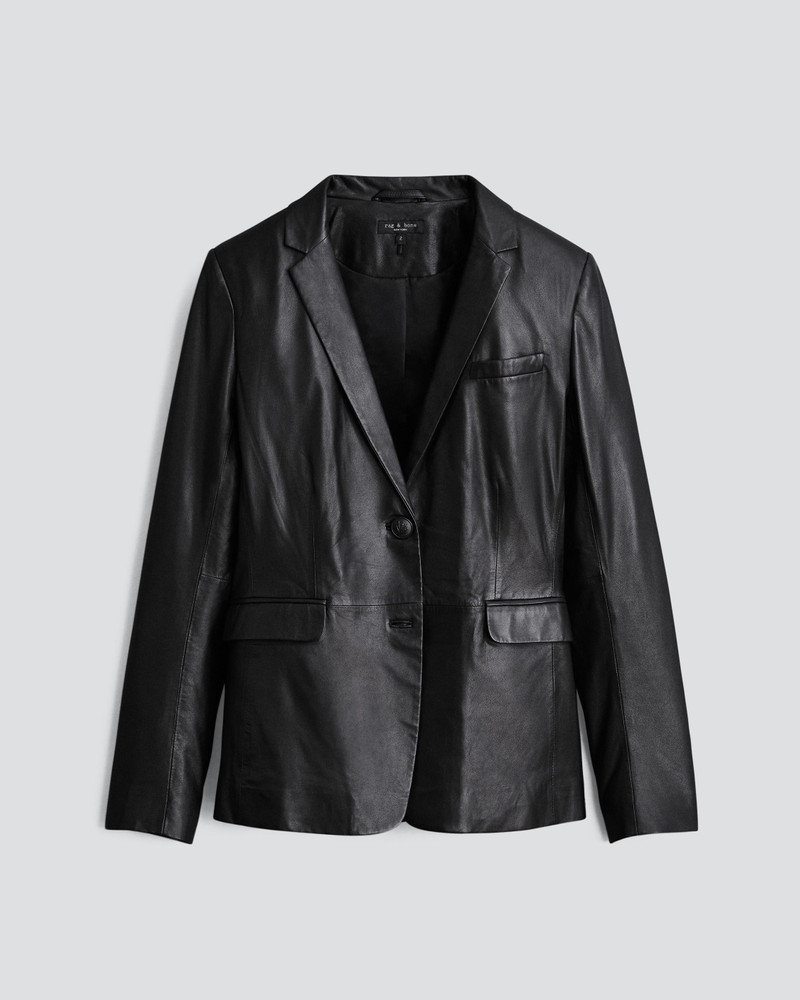 Razor Blazer Leather Blazer 1