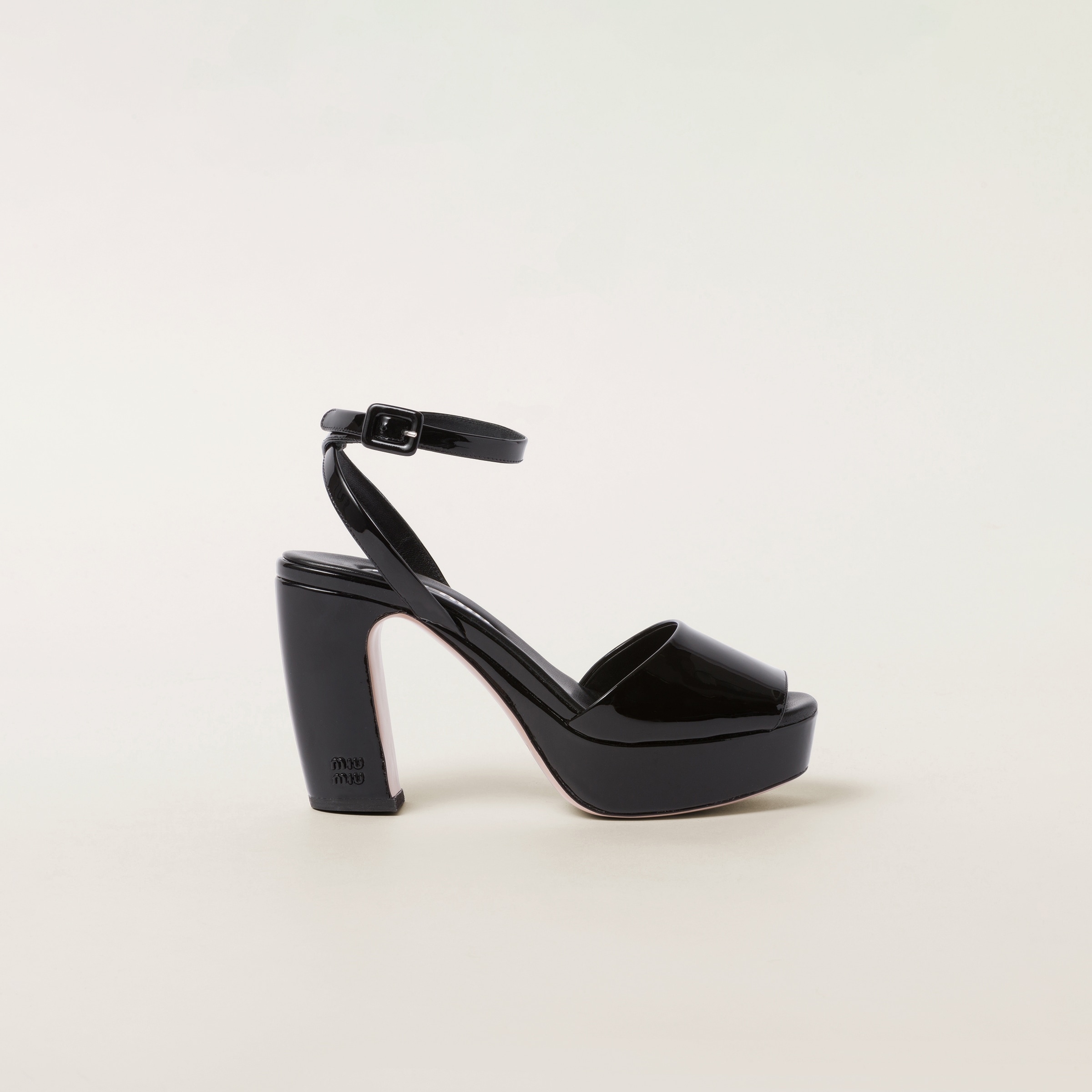 Patent leather platform sandals - 2
