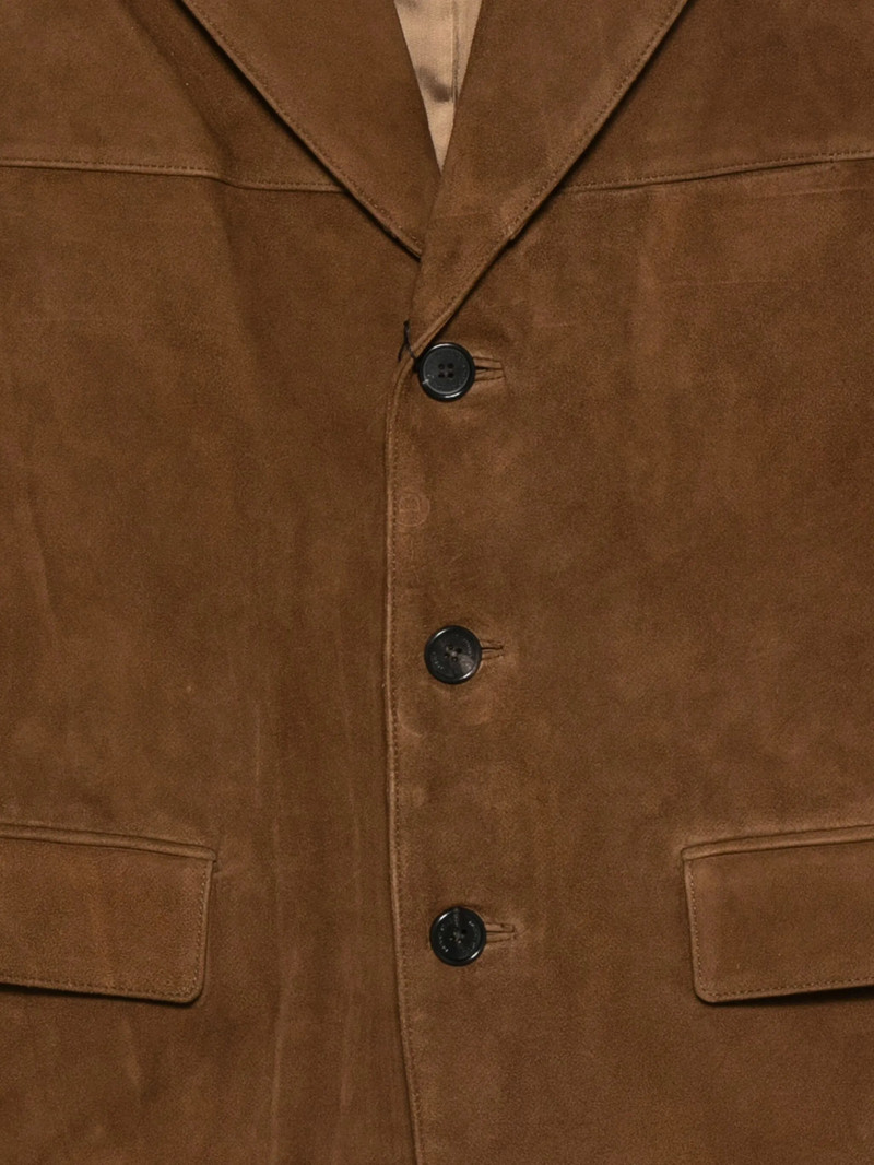 Dunst Suede Button-fastening Leather Jacket 3