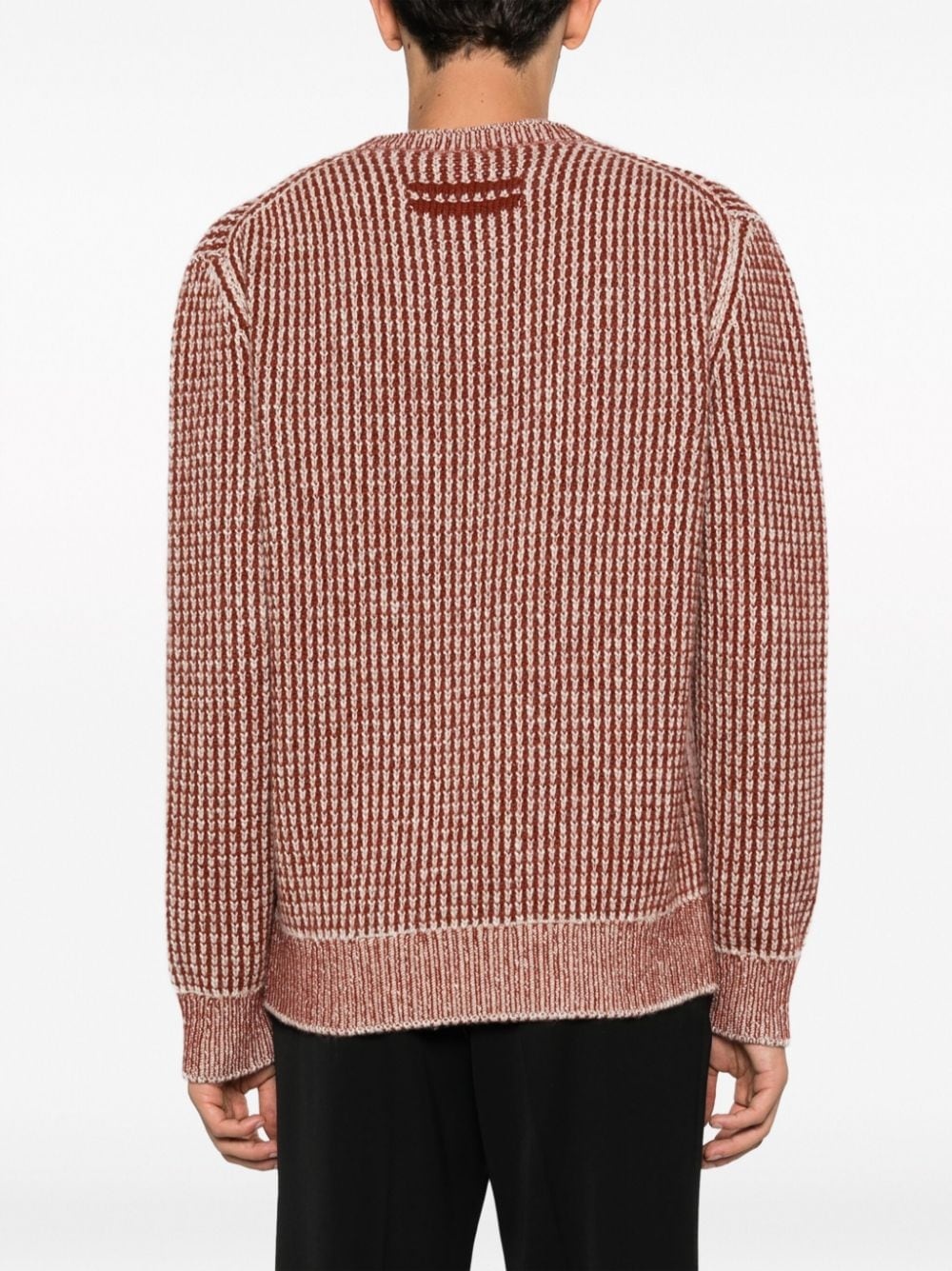 jacquard-knit cashmere jumper - 4
