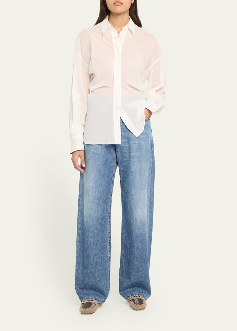 Brunello Cucinelli Straight Leg Jeans outlook
