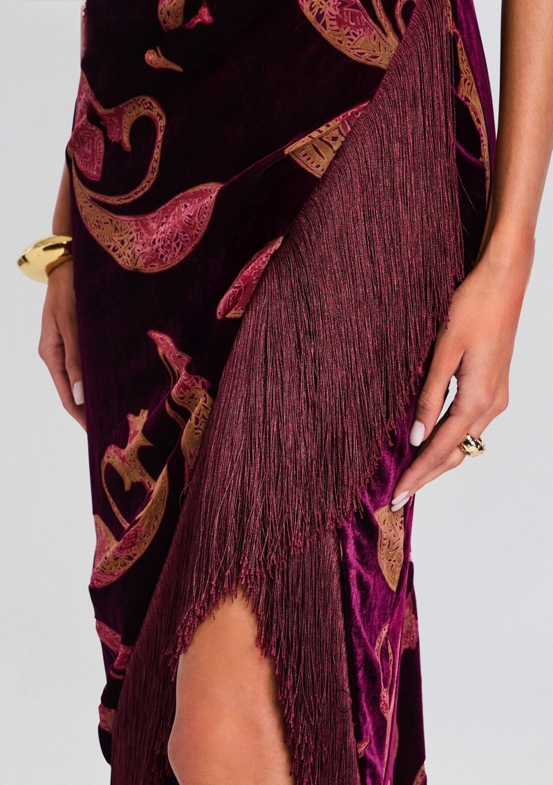 RETROFÊTE IRIDESSA VELVET DRESS outlook