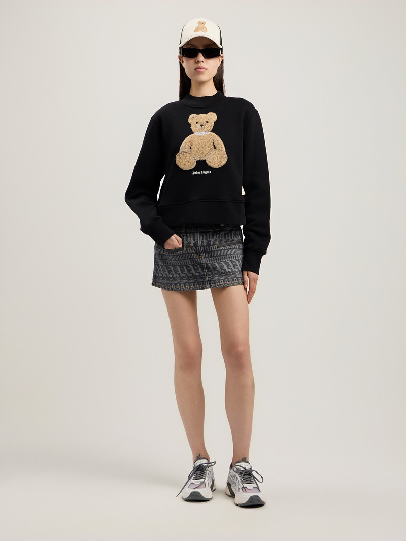 Palm Angels Bear Fitted Sweatshirt outlook
