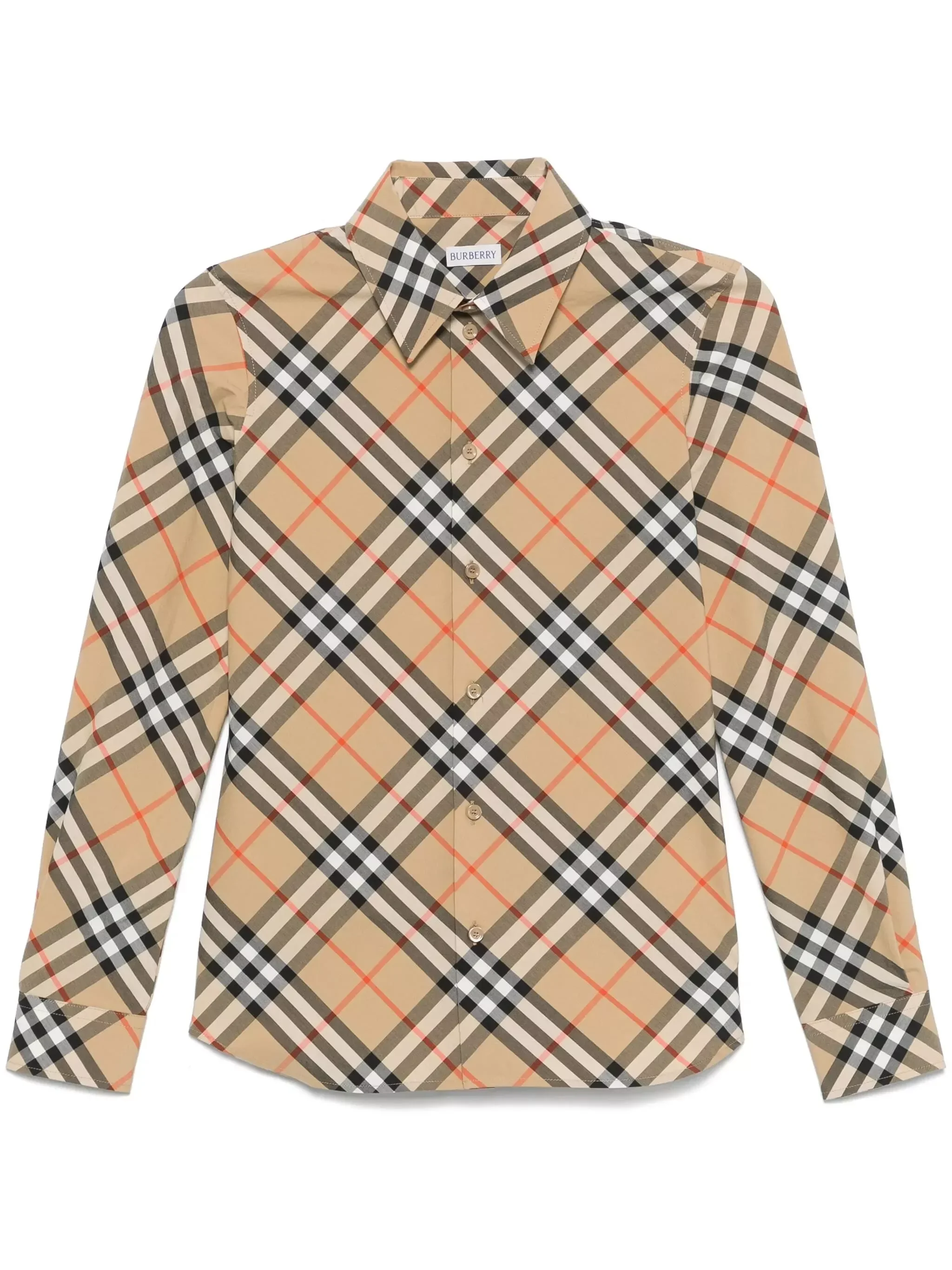 vintage check shirt - 1