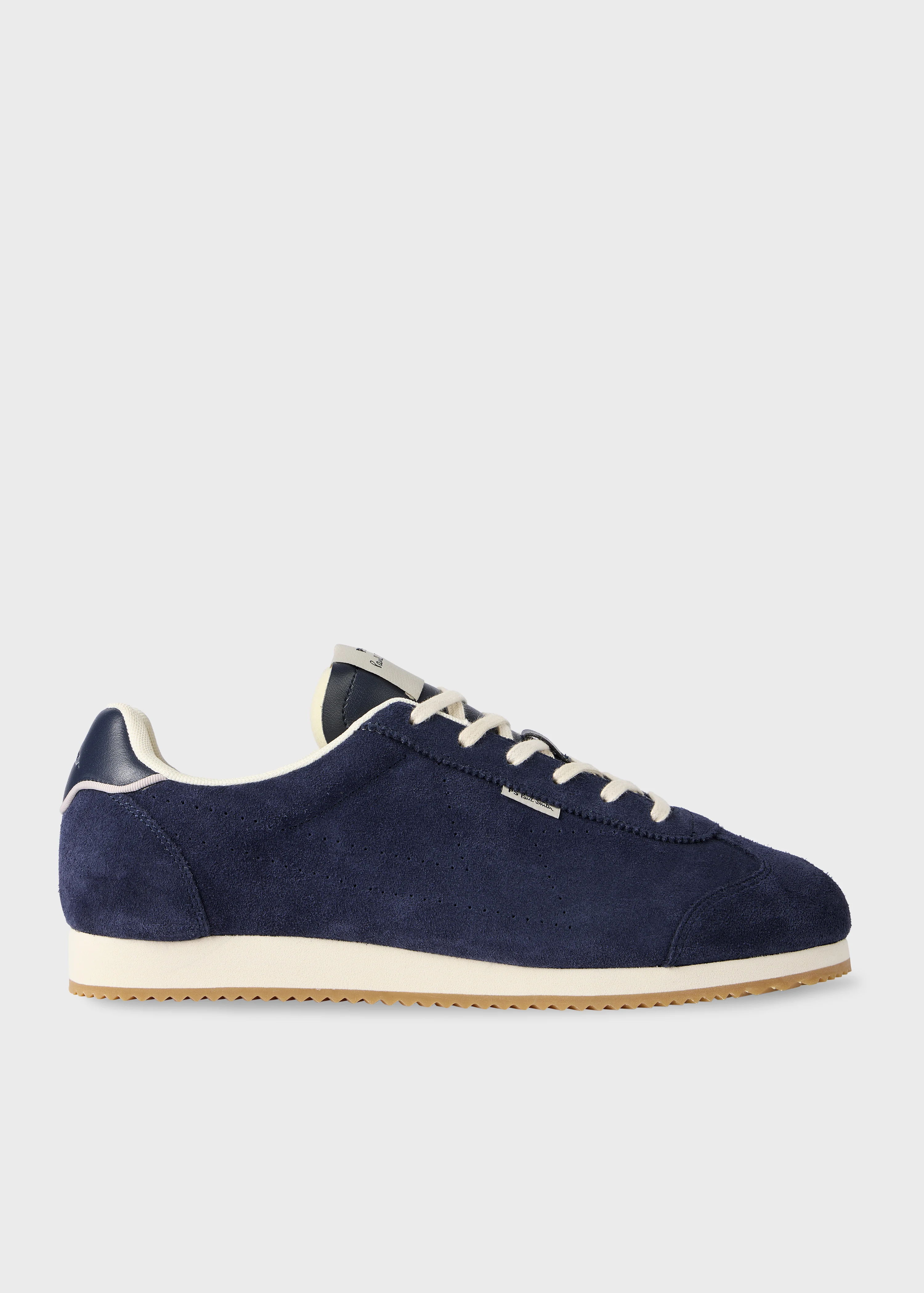 Dark Navy Suede 'Atlanta' Trainers - 1