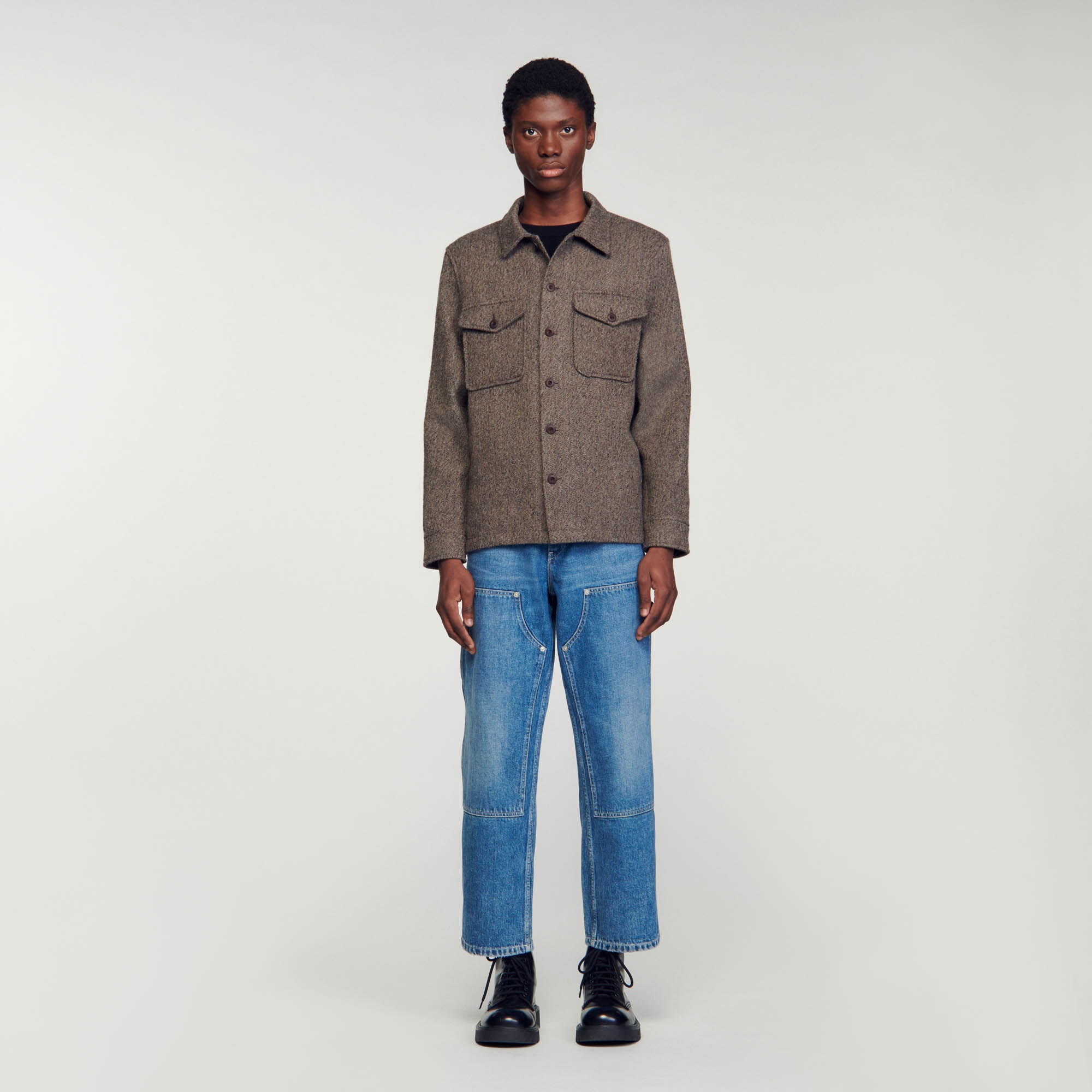 WOOL OVERSHIRT - 3