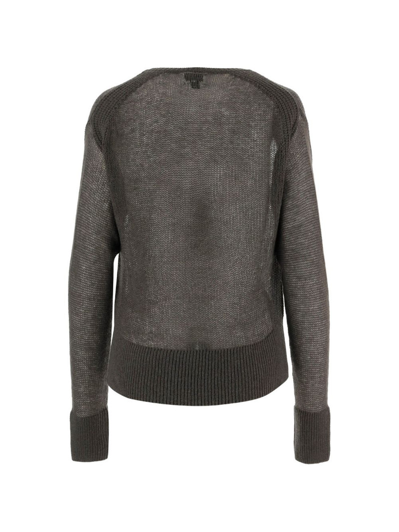 SA SU PHI ribbed crew-neck sweater outlook