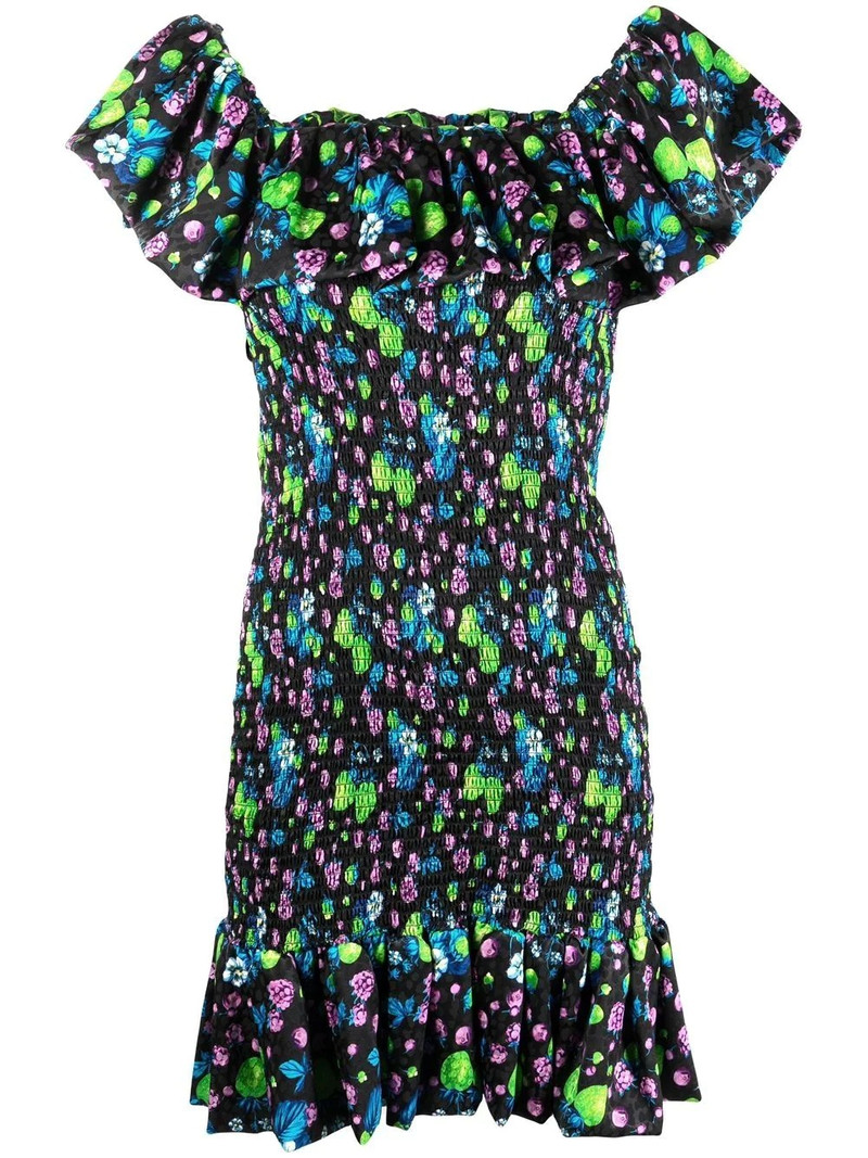 Amazing Berries jacquard 미니 드레스 1