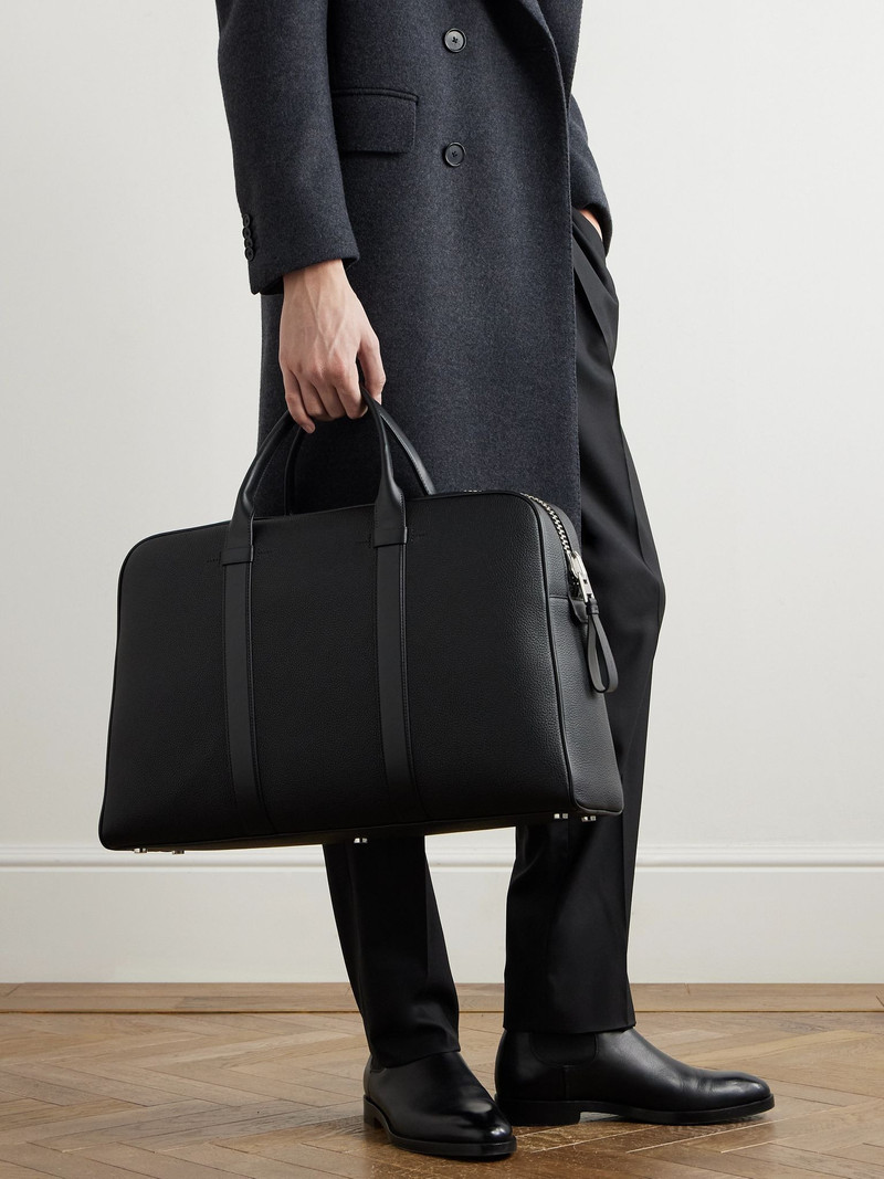 TOM FORD Buckley Full-Grain Leather Briefcase Black outlook